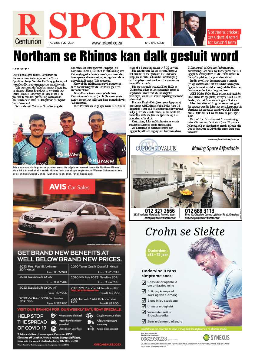Rekord Centurion 20 August 2021 page 8