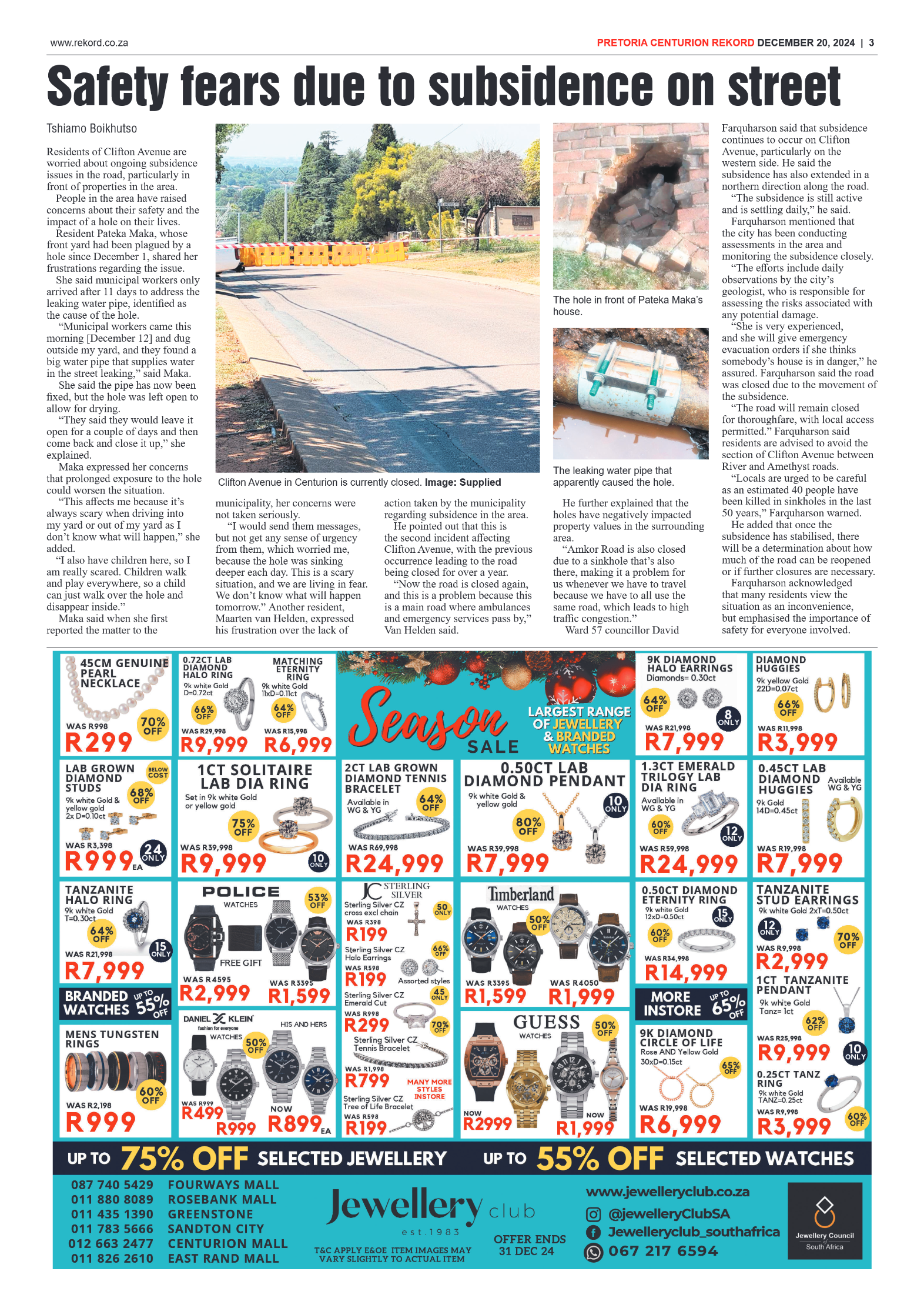 Rekord Centurion 20 December 2024 page 3