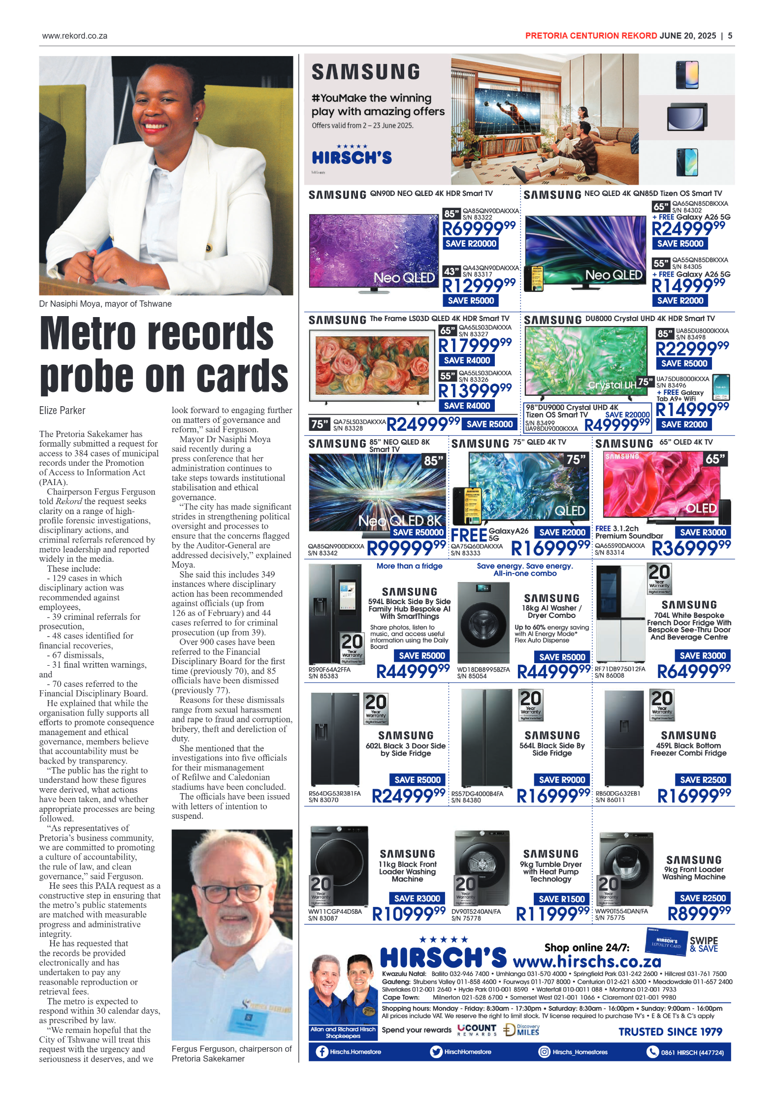Rekord Centurion 20 June 2025 page 5