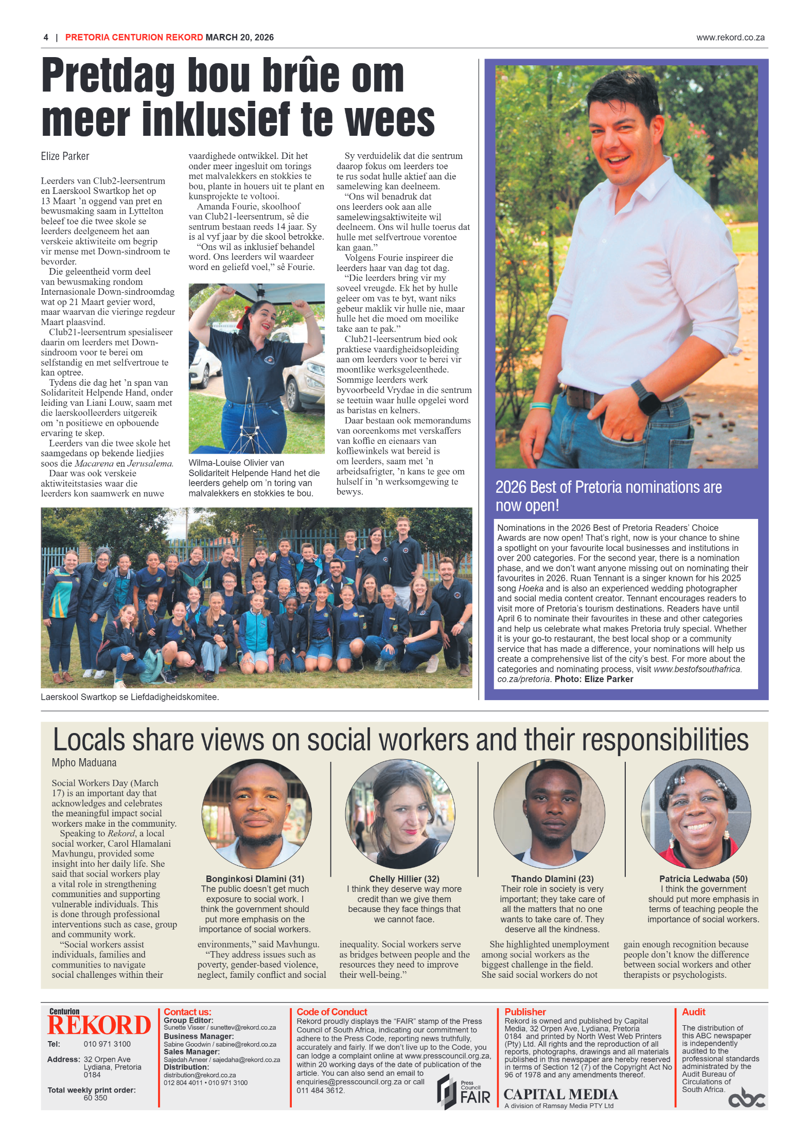 Rekord Centurion 20 March 2026 page 4