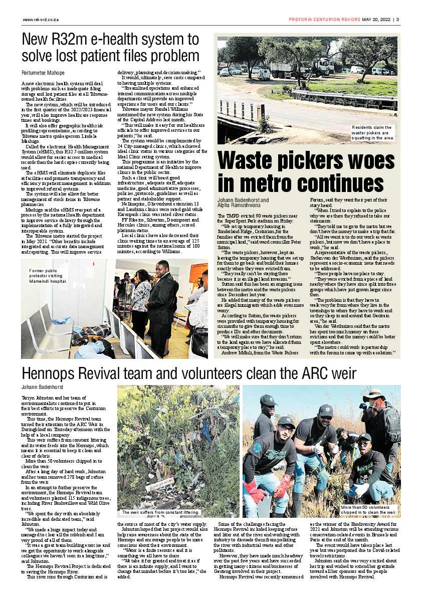 Rekord Centurion 20 May 2022 page 3