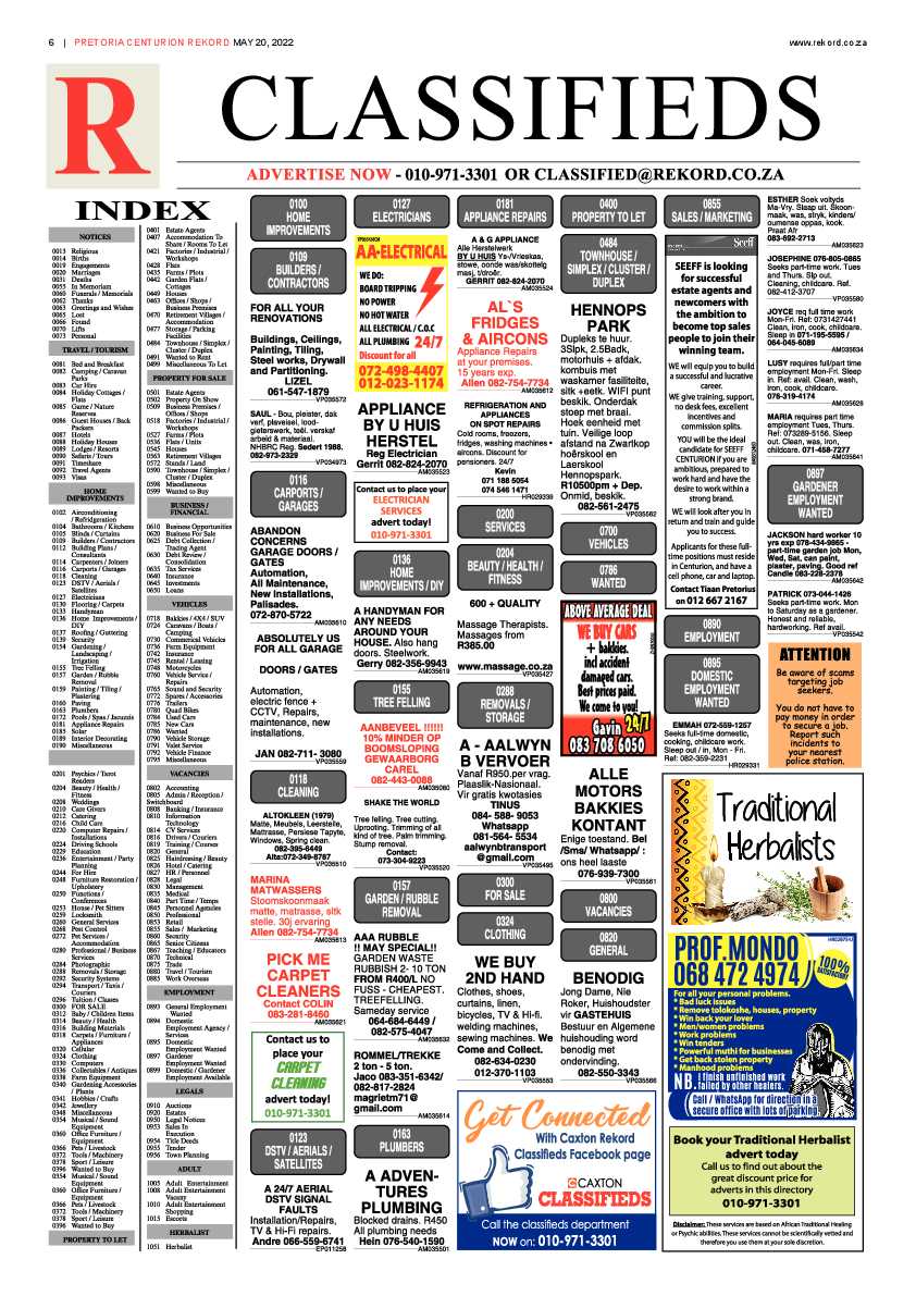 Rekord Centurion 20 May 2022 page 6