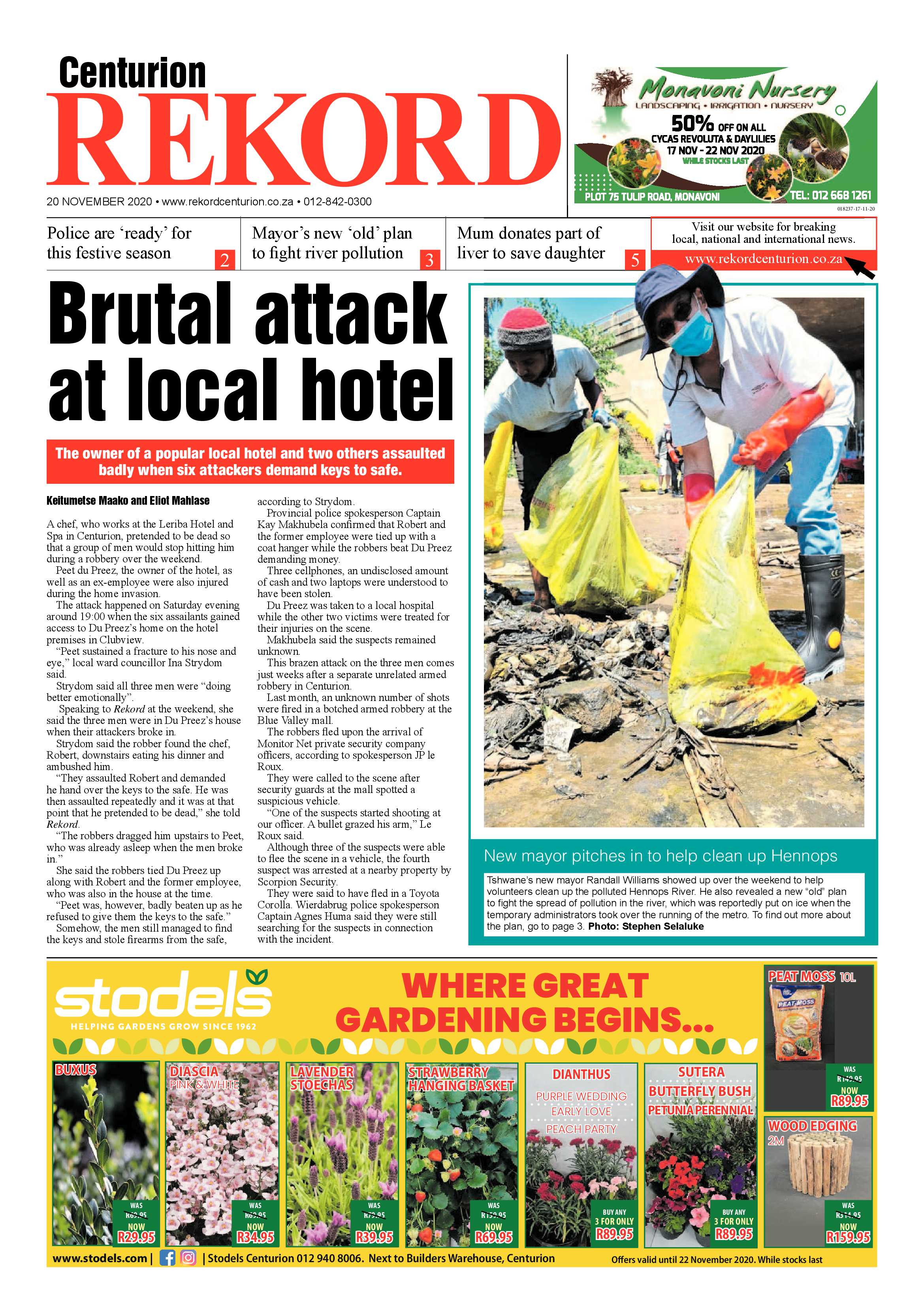 Rekord Centurion 20 November 2020 page 1