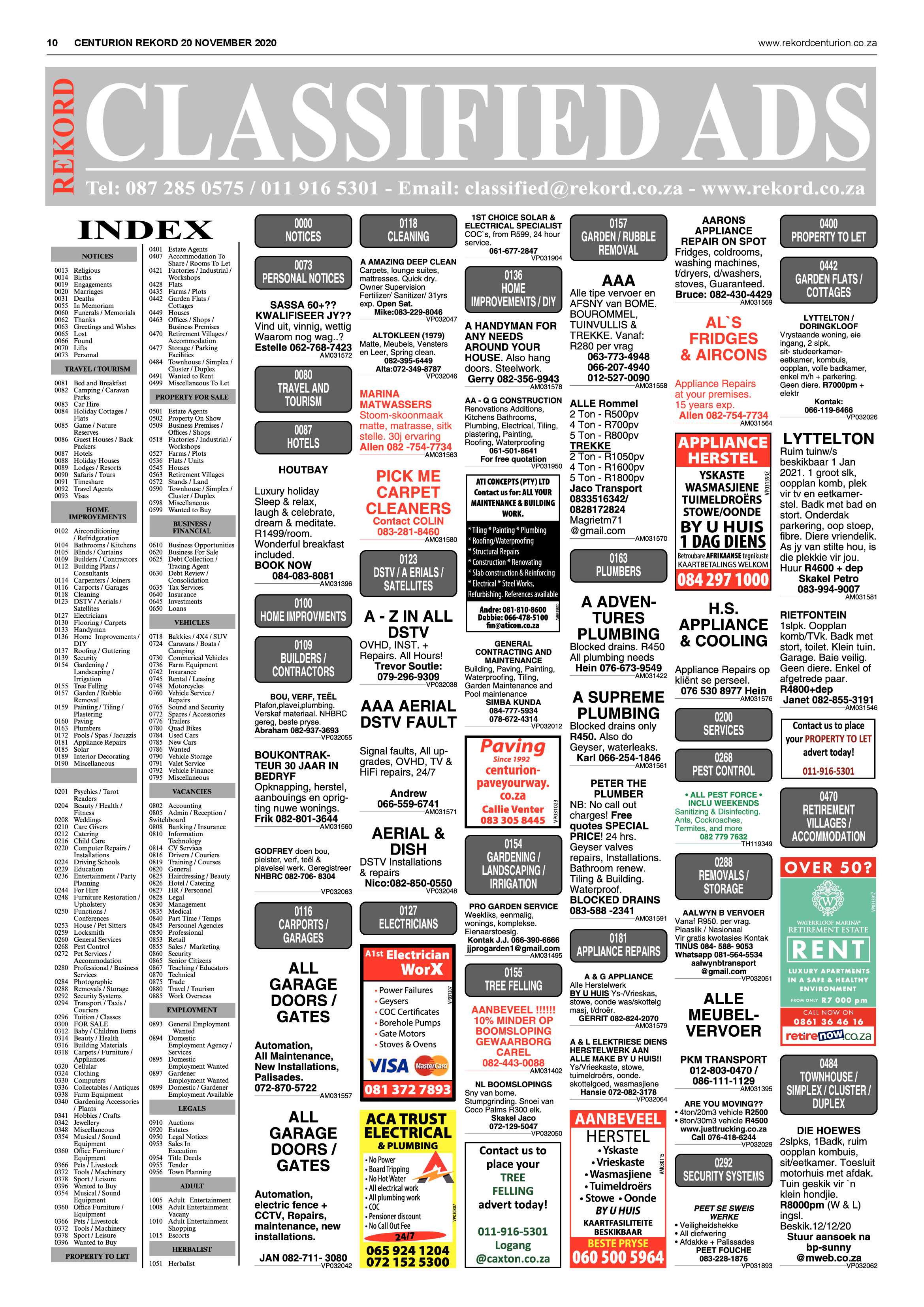 Rekord Centurion 20 November 2020 page 10