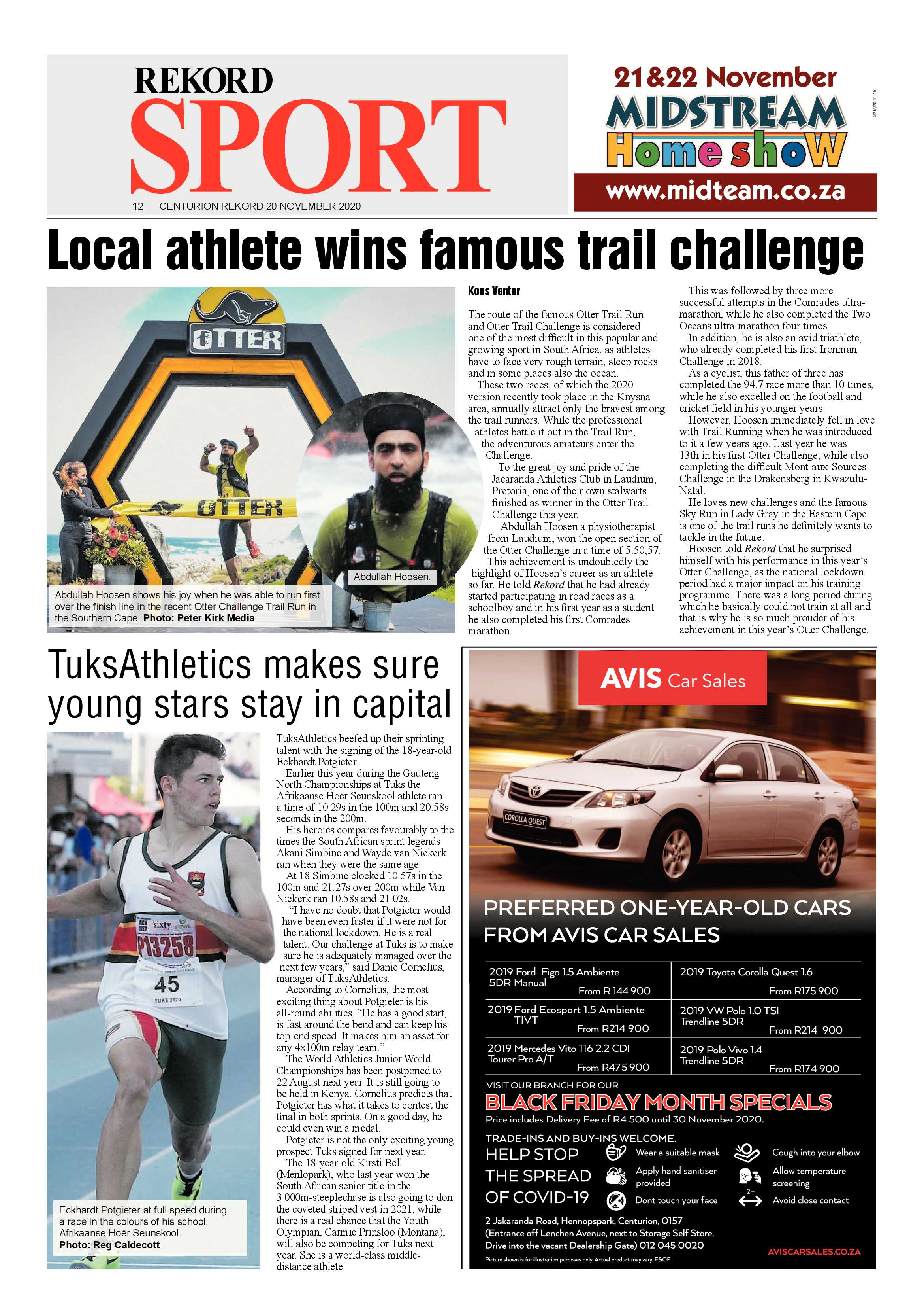 Rekord Centurion 20 November 2020 page 12