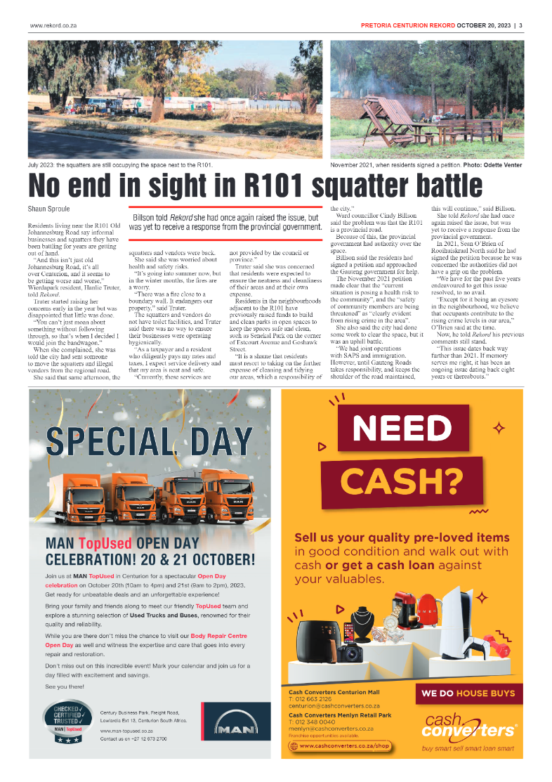 Rekord Centurion 20 October 2023 page 3
