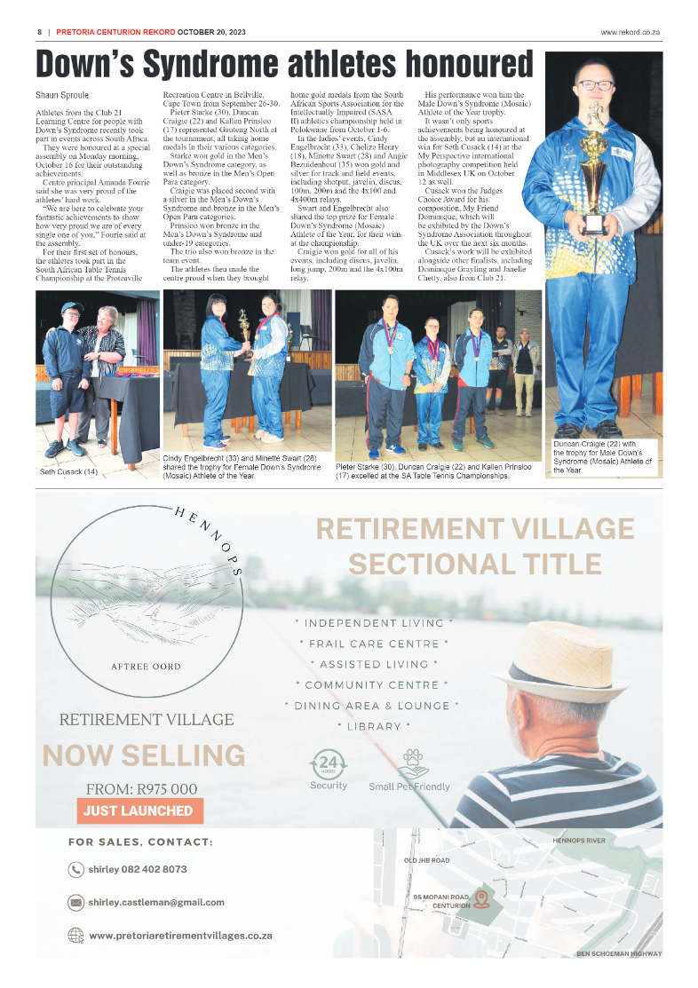 Rekord Centurion 20 October 2023 page 8