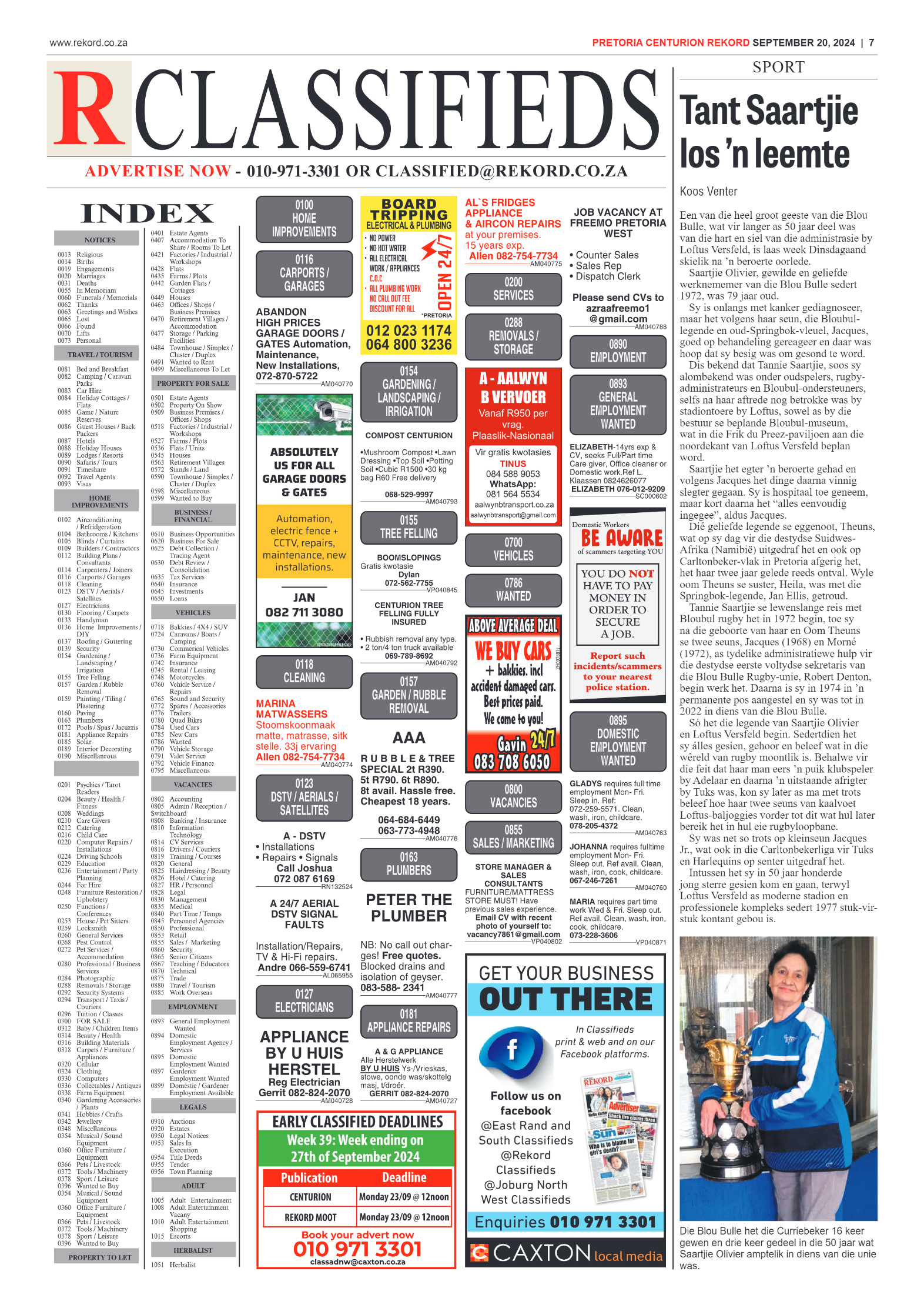 Rekord Centurion 20 September 2024 page 7