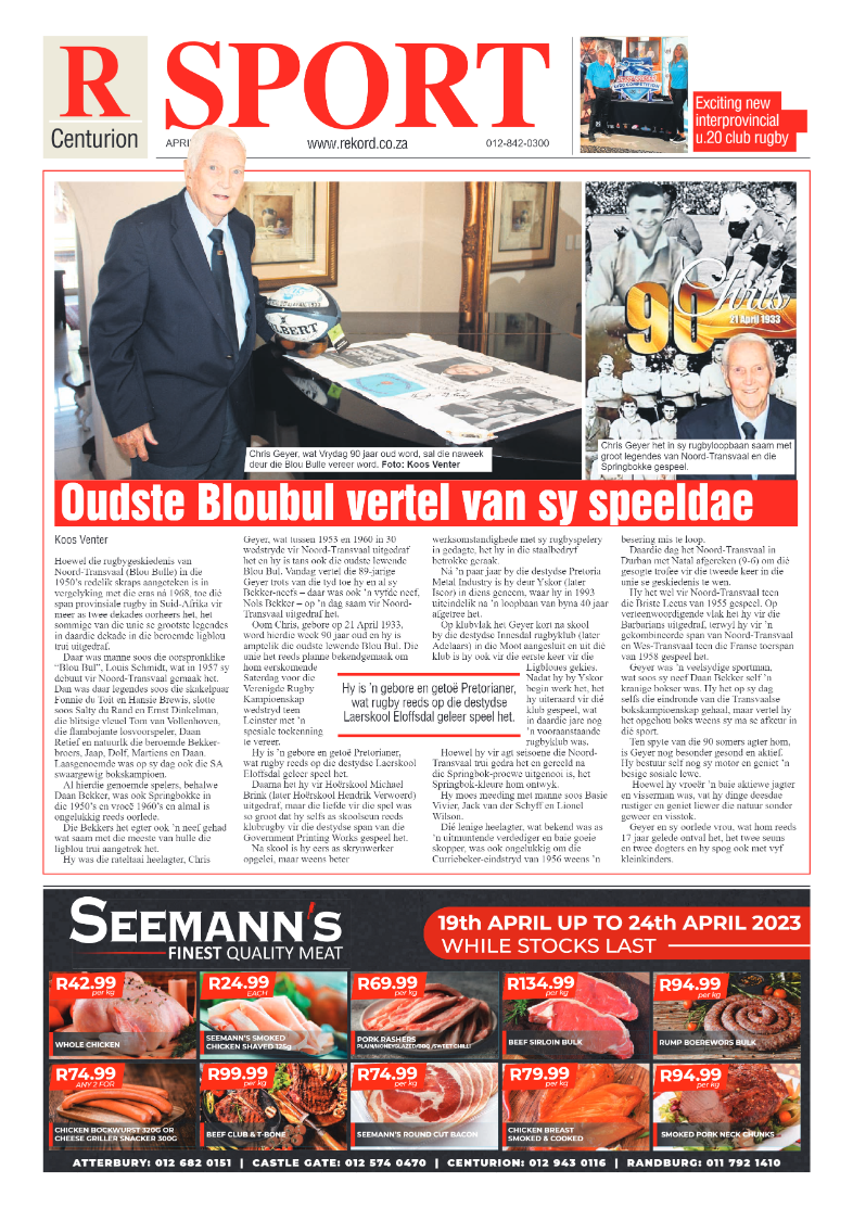Rekord Centurion 21 April 2023 page 12