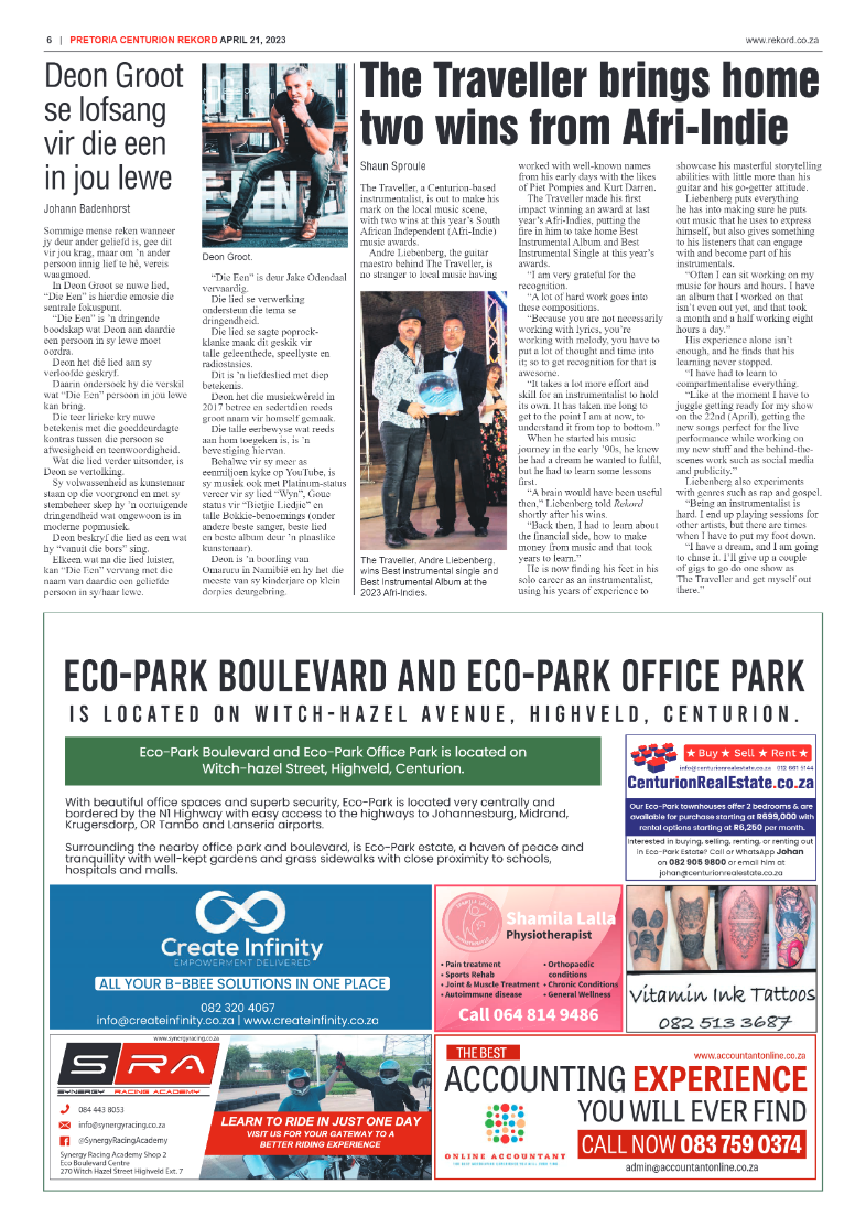 Rekord Centurion 21 April 2023 page 6