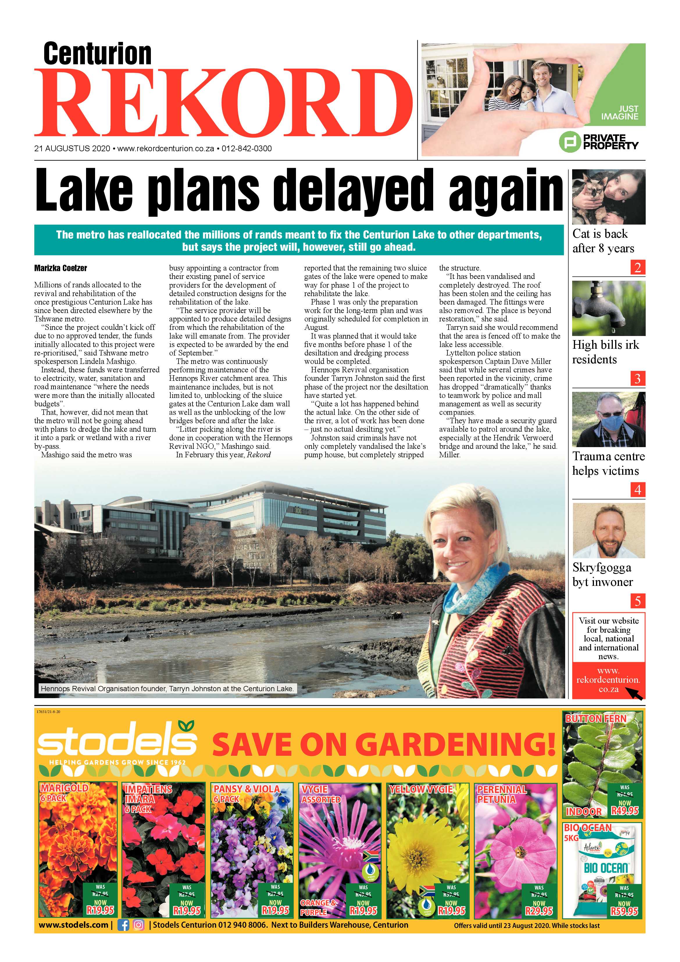 Rekord Centurion 21 August 2020 page 1