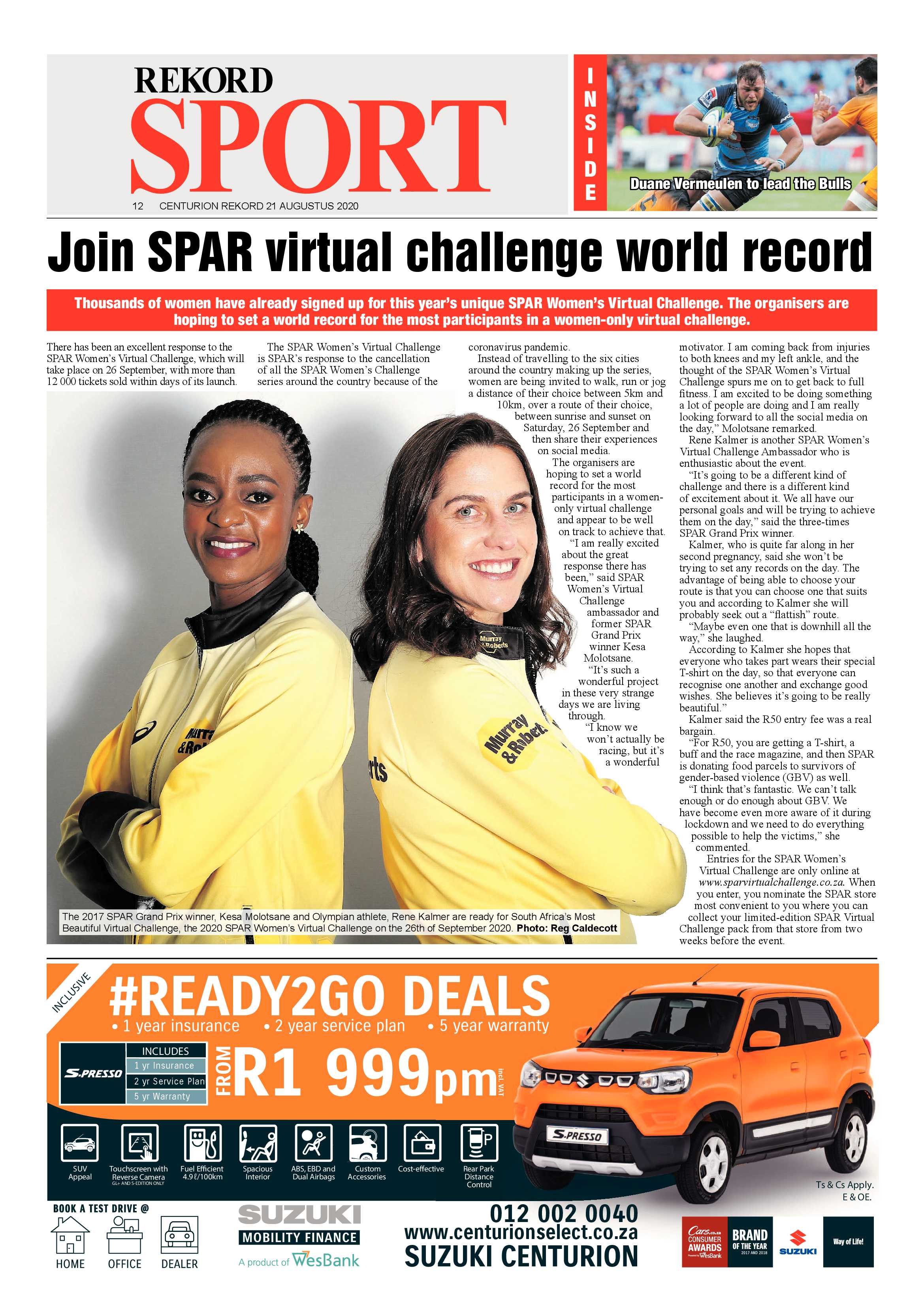 Rekord Centurion 21 August 2020 page 12