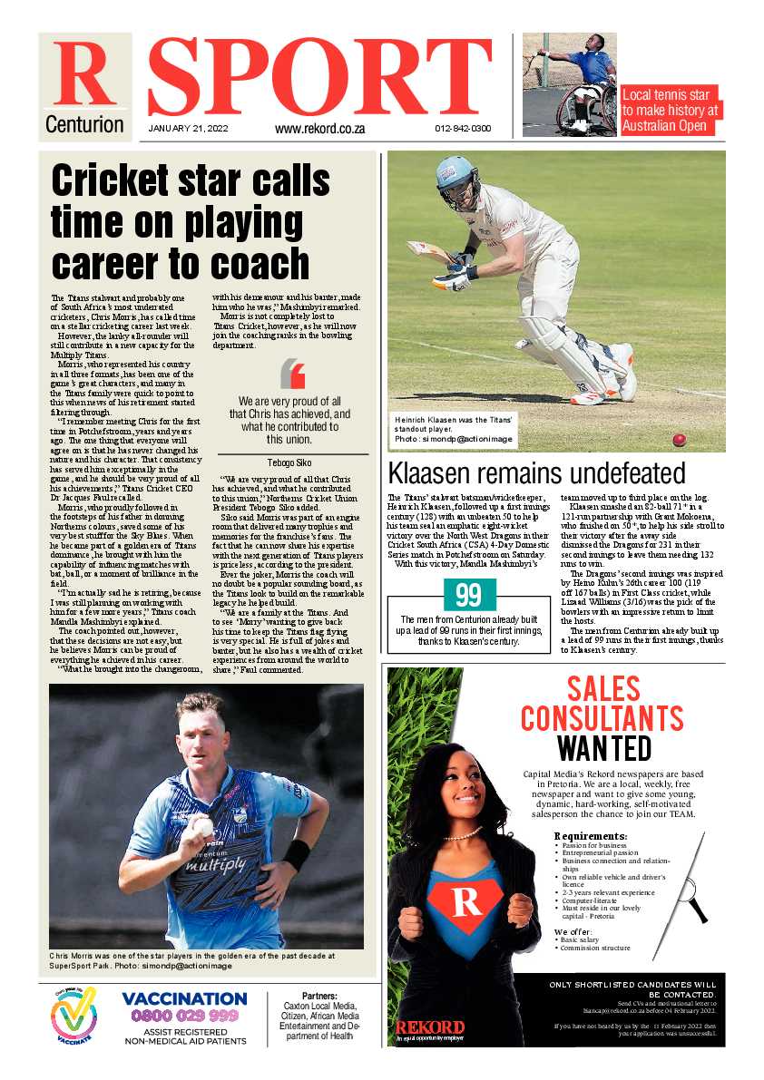 Rekord Centurion 21 January 2022 page 12