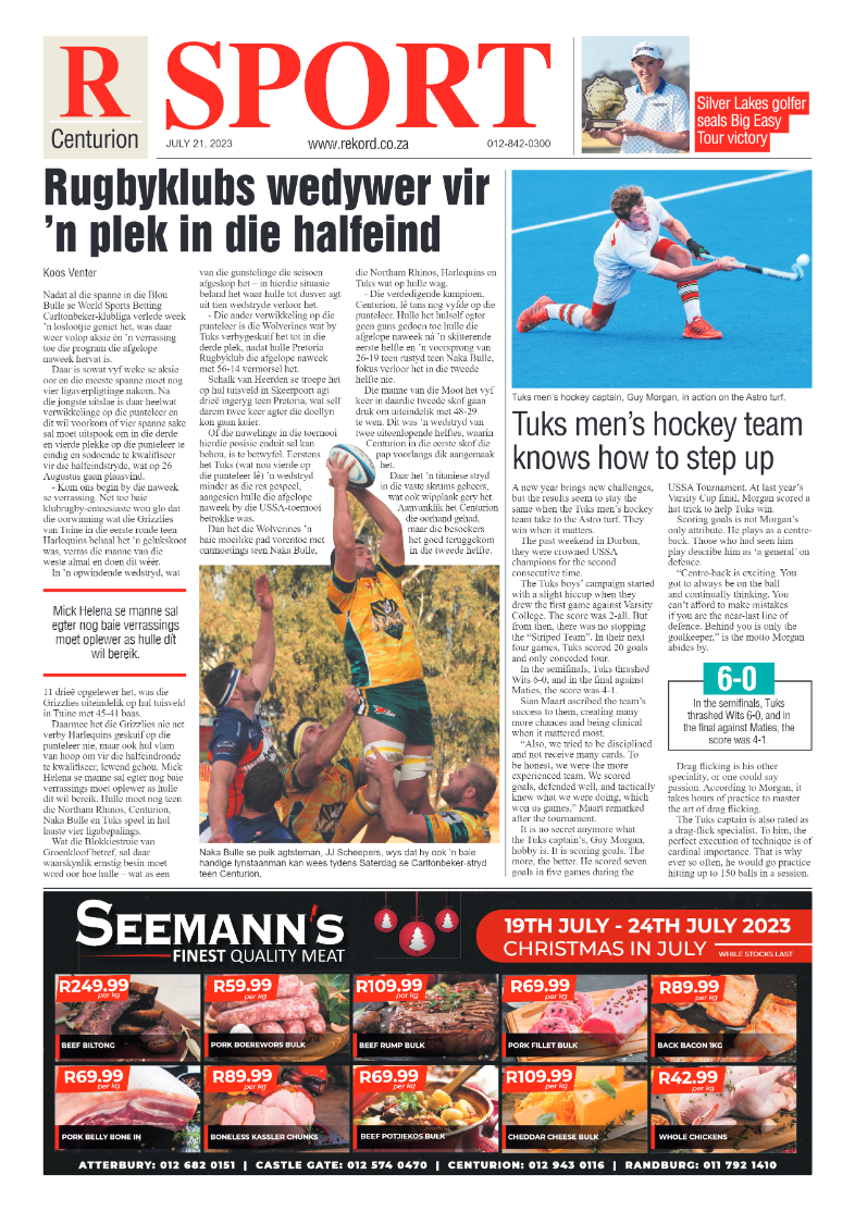 Rekord Centurion 21 July 2023 page 12