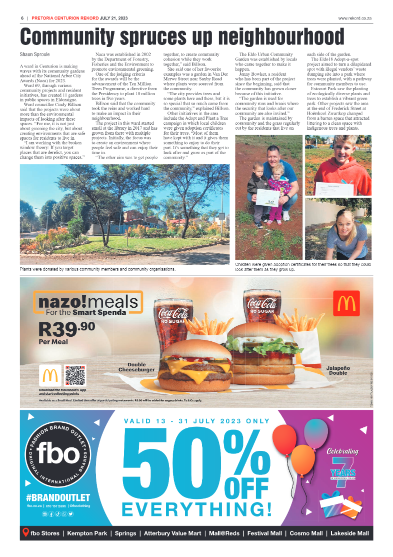 Rekord Centurion 21 July 2023 page 6