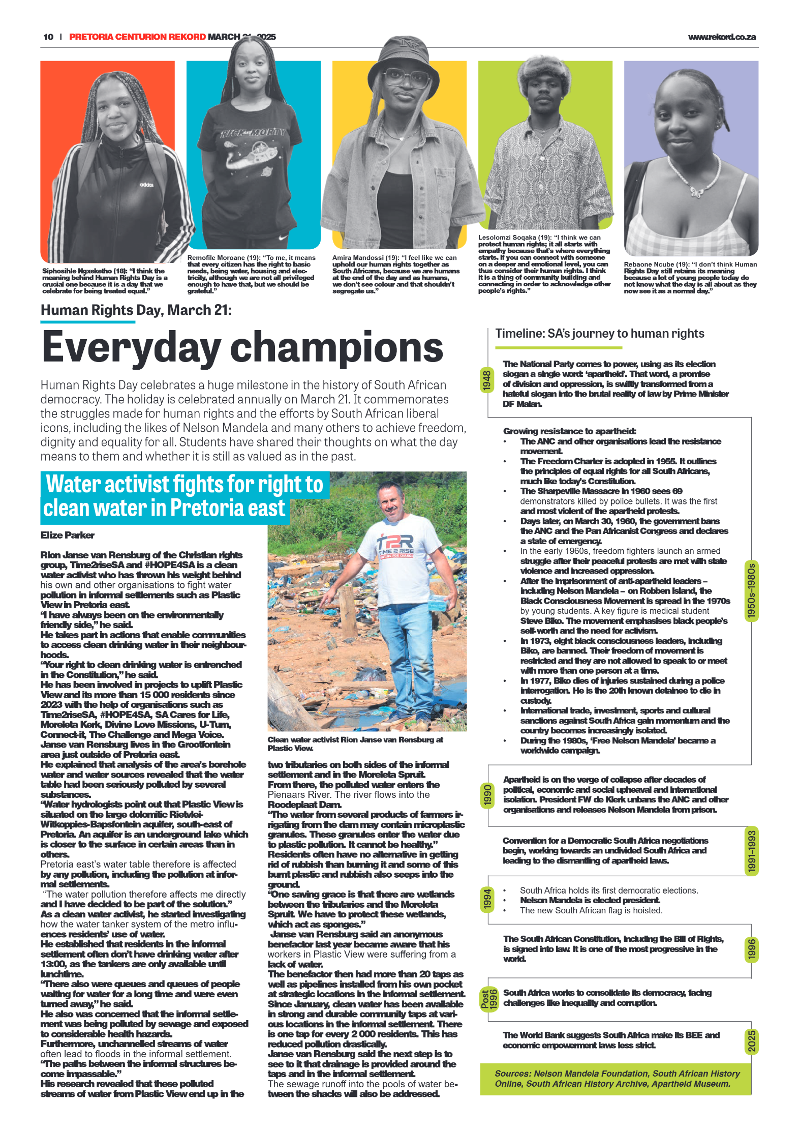 Rekord Centurion 21 March 2025 page 10