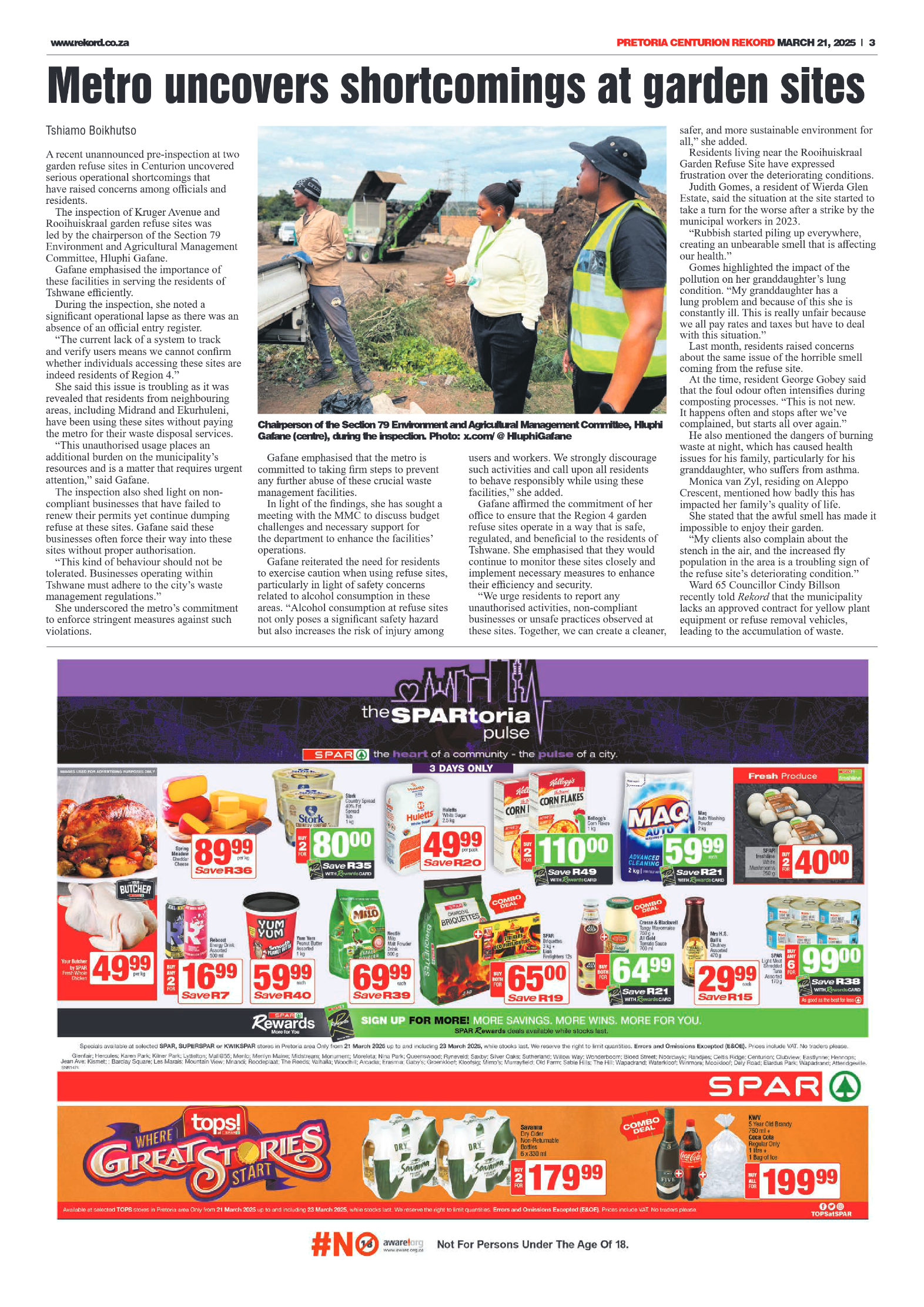 Rekord Centurion 21 March 2025 page 3