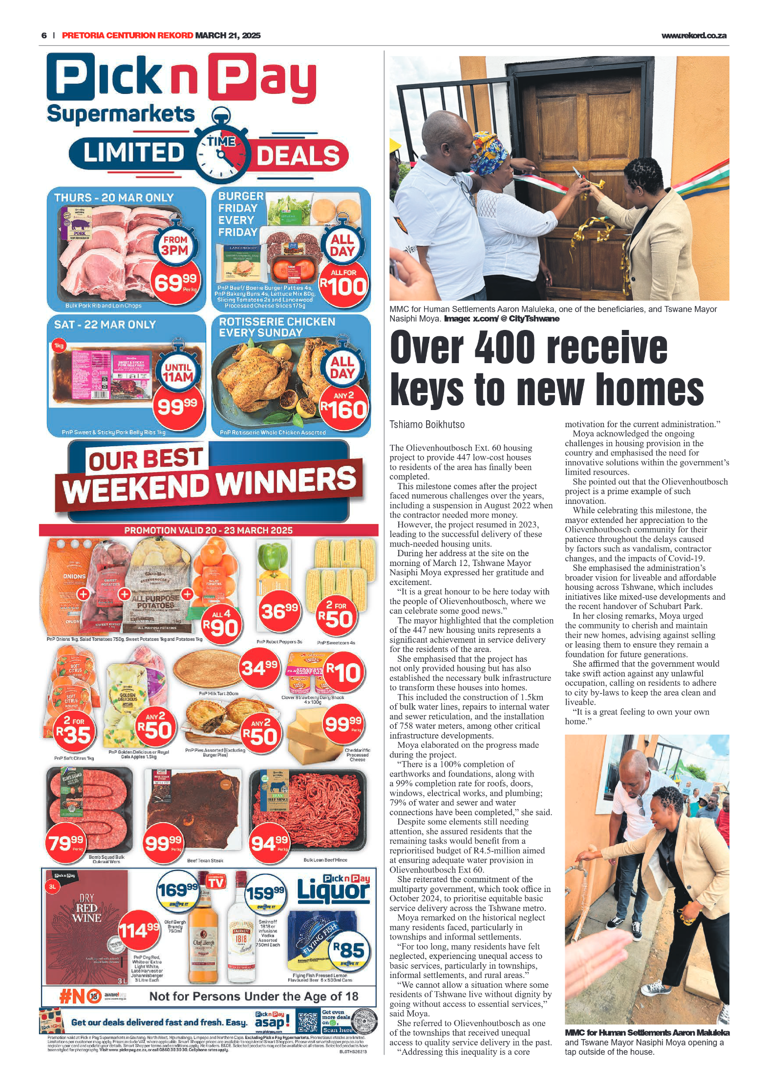 Rekord Centurion 21 March 2025 page 6