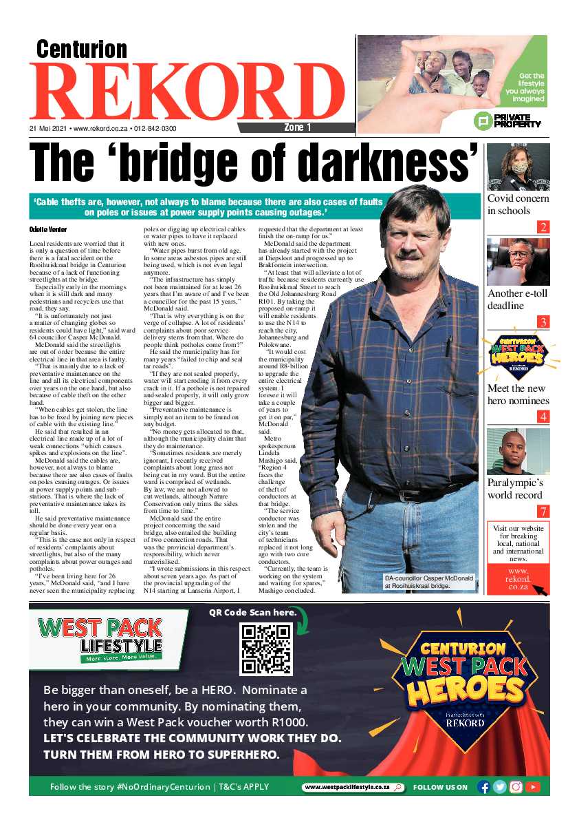 Rekord Centurion 21 May 2021 page 1