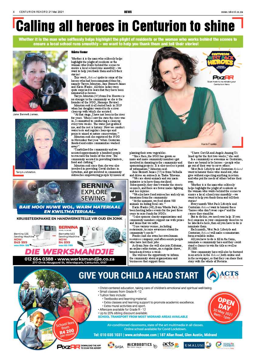 Rekord Centurion 21 May 2021 page 4
