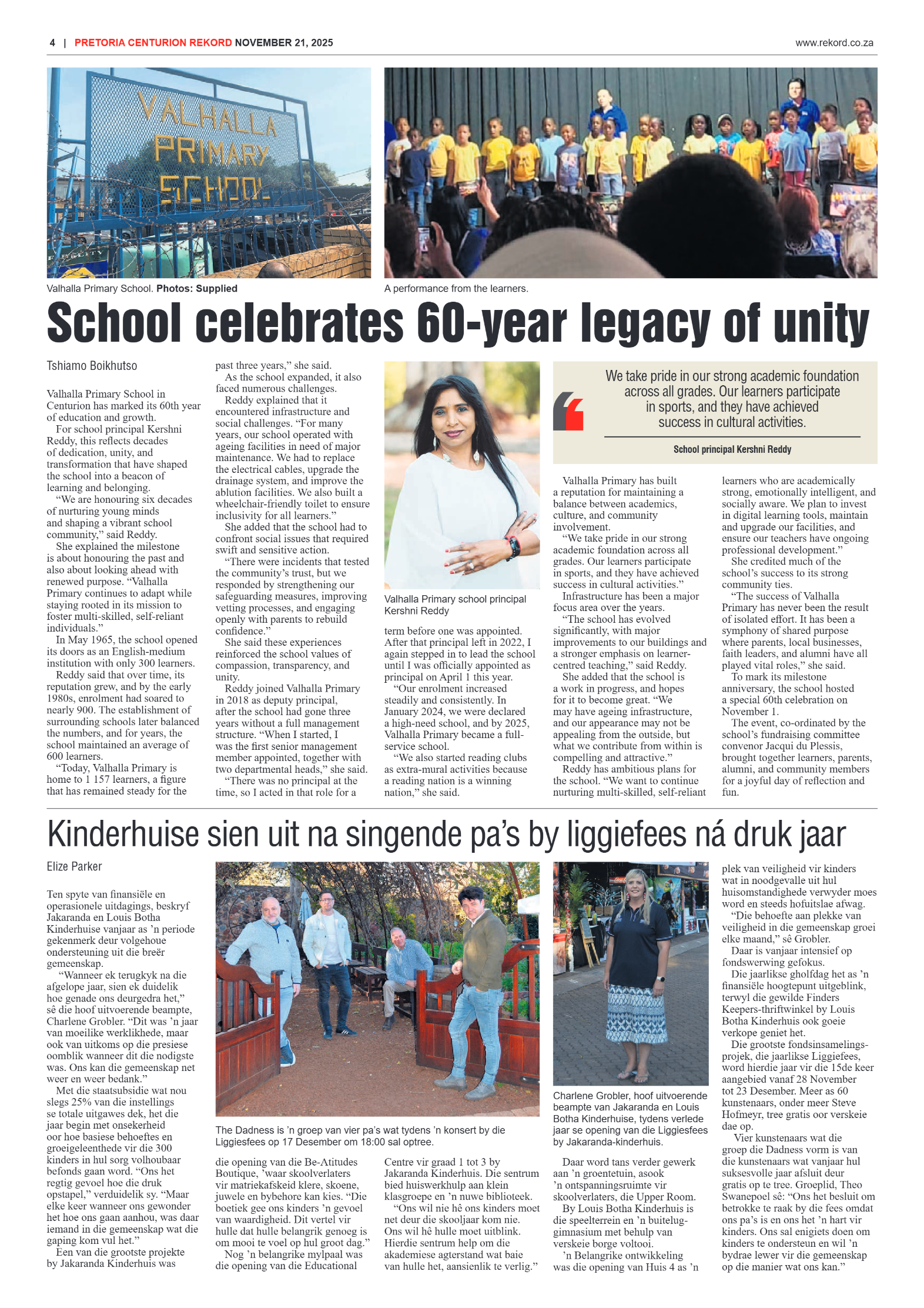 Rekord Centurion 21 November 2025 page 4