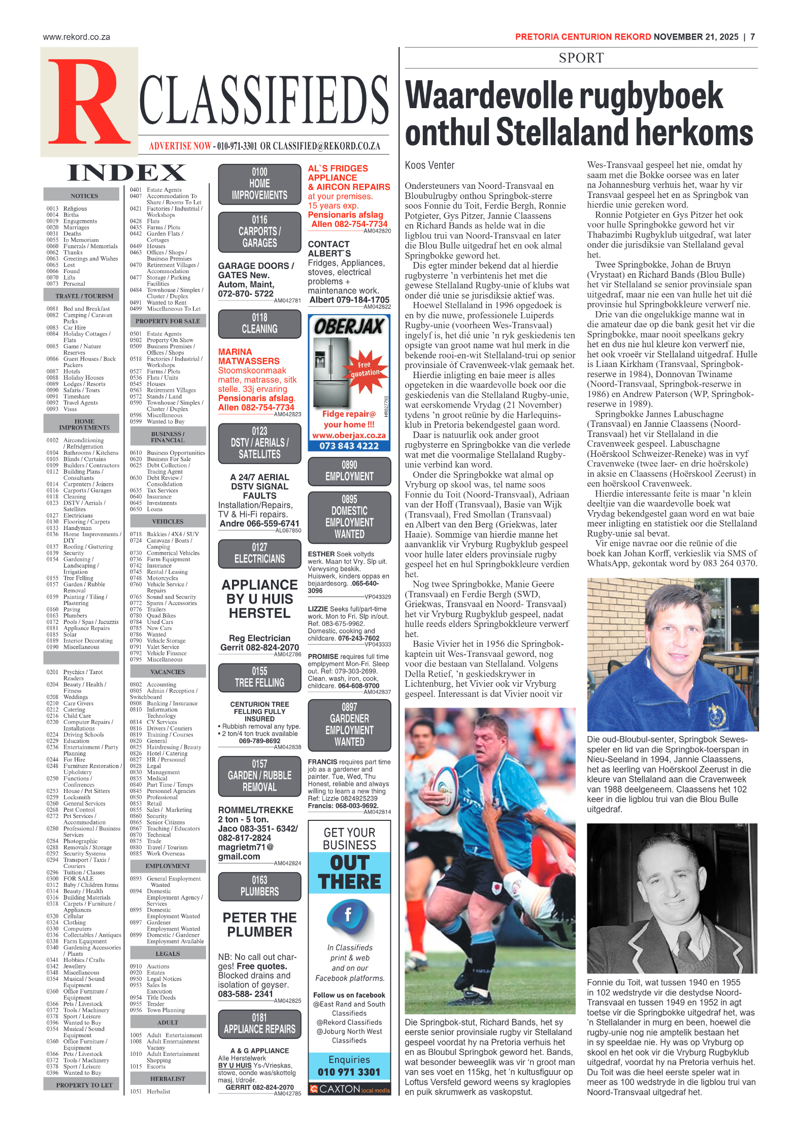 Rekord Centurion 21 November 2025 page 7