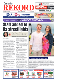 Rekord Centurion 21 November 2025