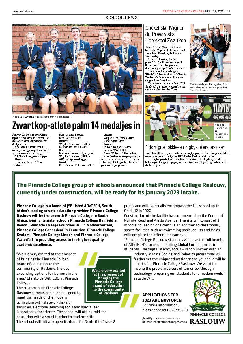 Rekord Centurion 22 April 2022 page 11