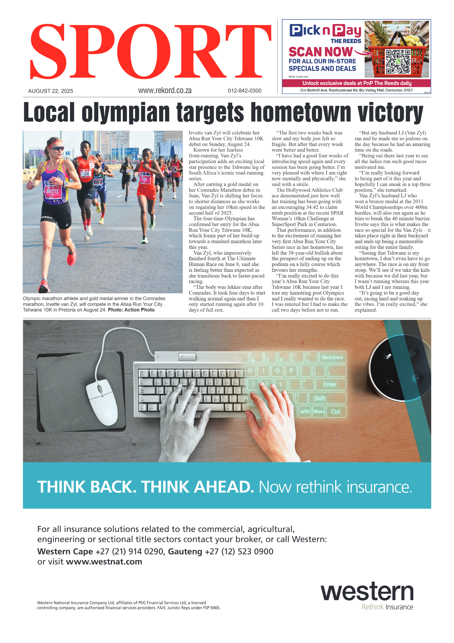 Rekord Centurion 22 August 2025 page 12