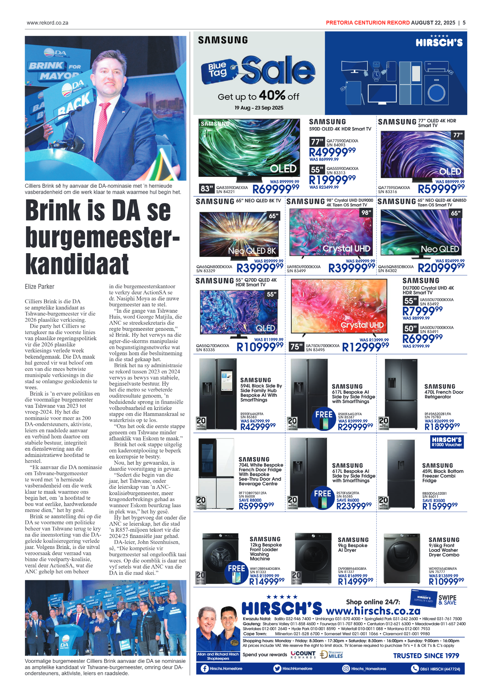 Rekord Centurion 22 August 2025 page 5