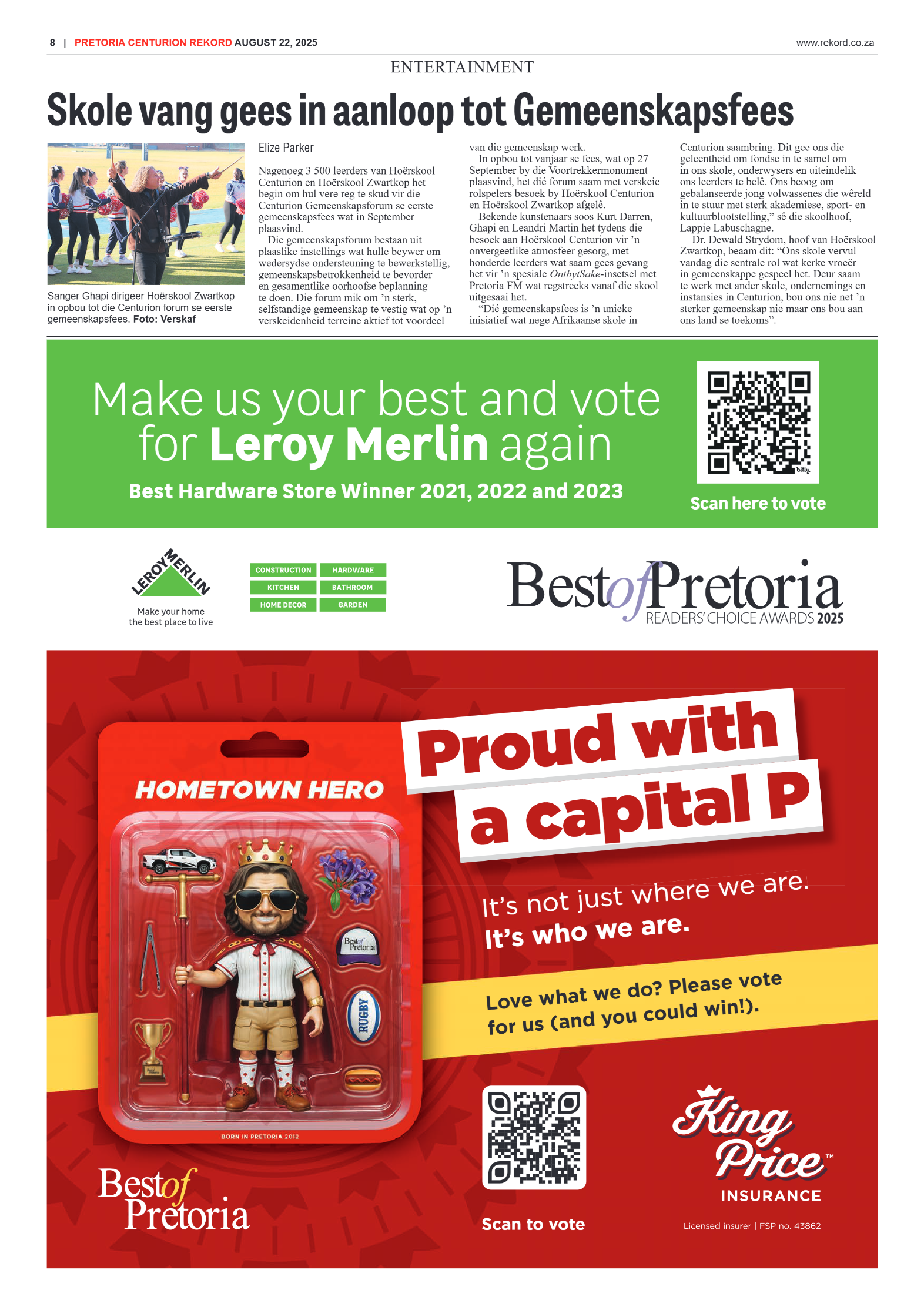Rekord Centurion 22 August 2025 page 8