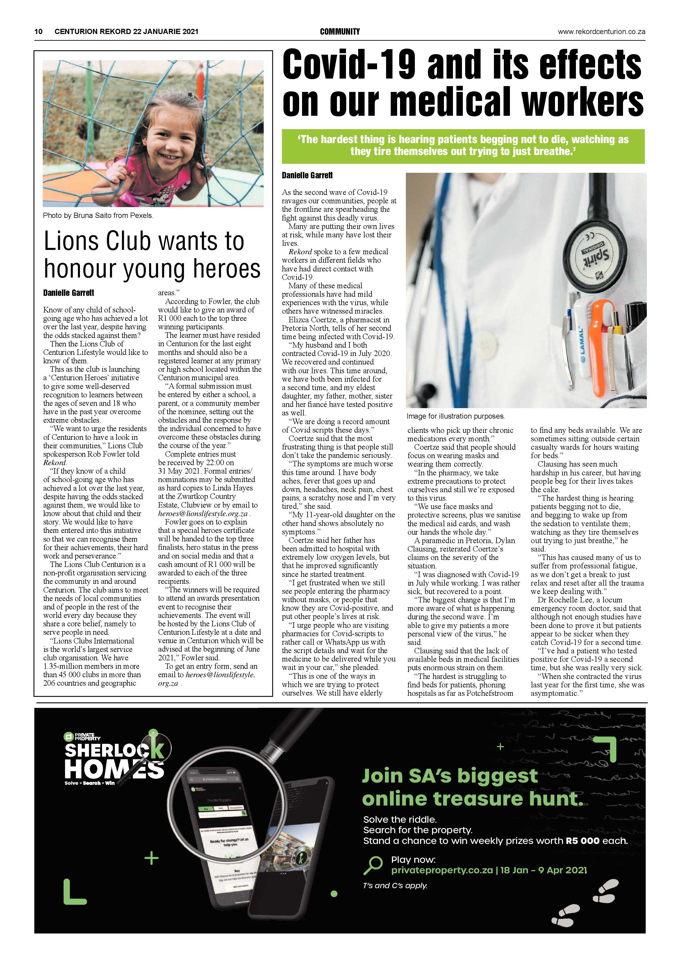Rekord Centurion 22 January 2021 page 10
