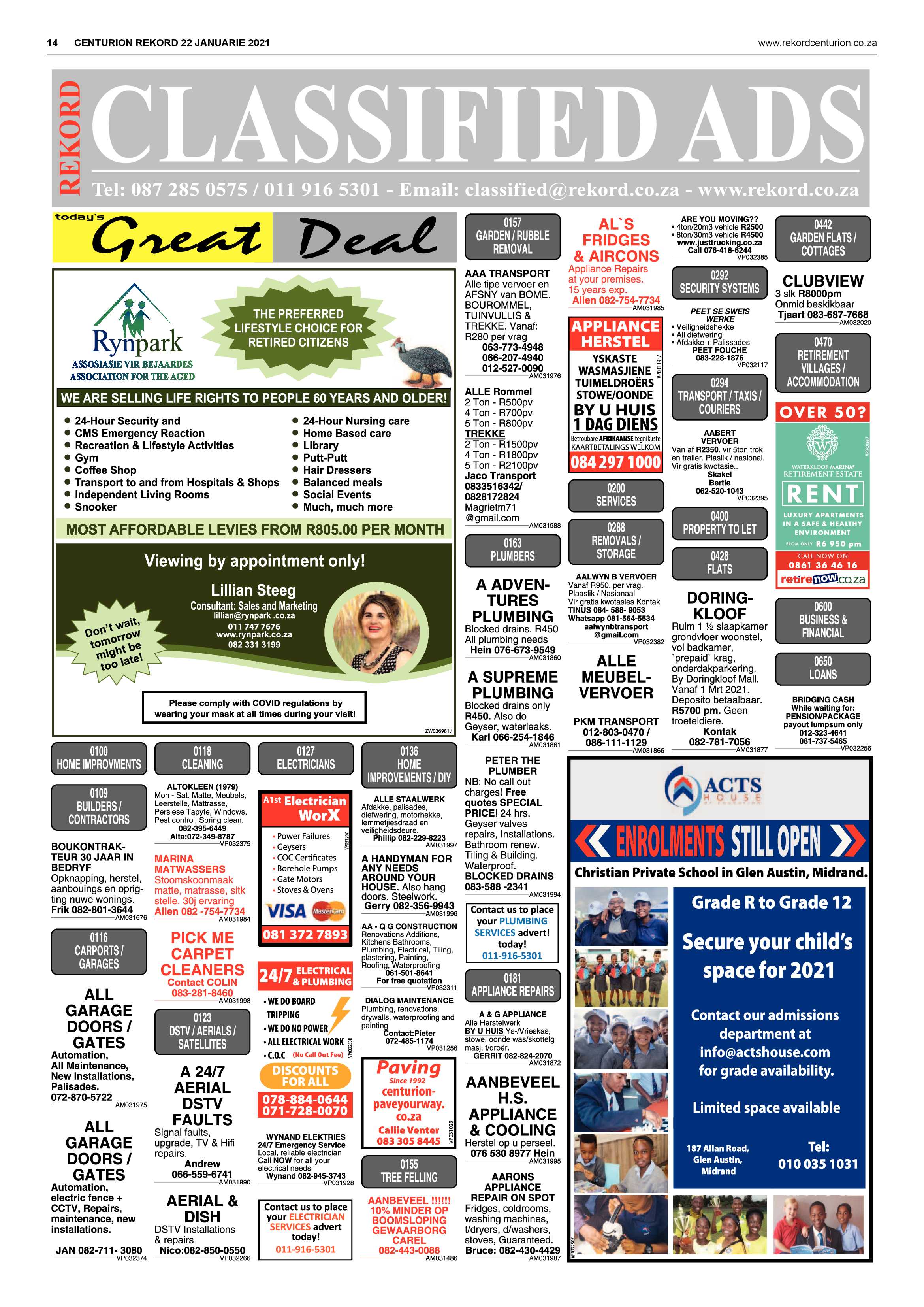 Rekord Centurion 22 January 2021 page 14