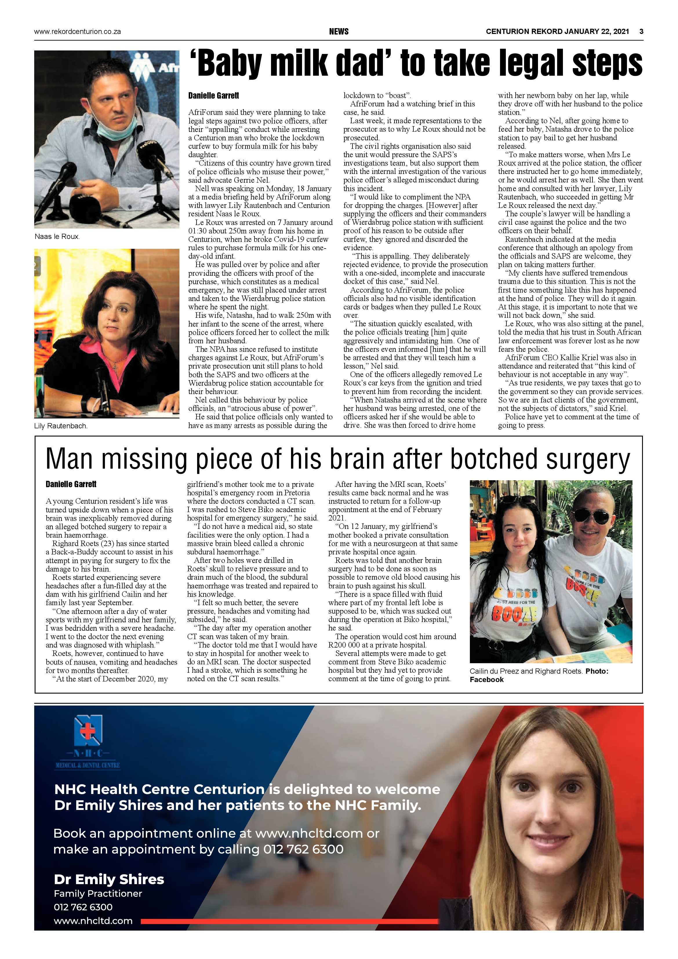 Rekord Centurion 22 January 2021 page 3