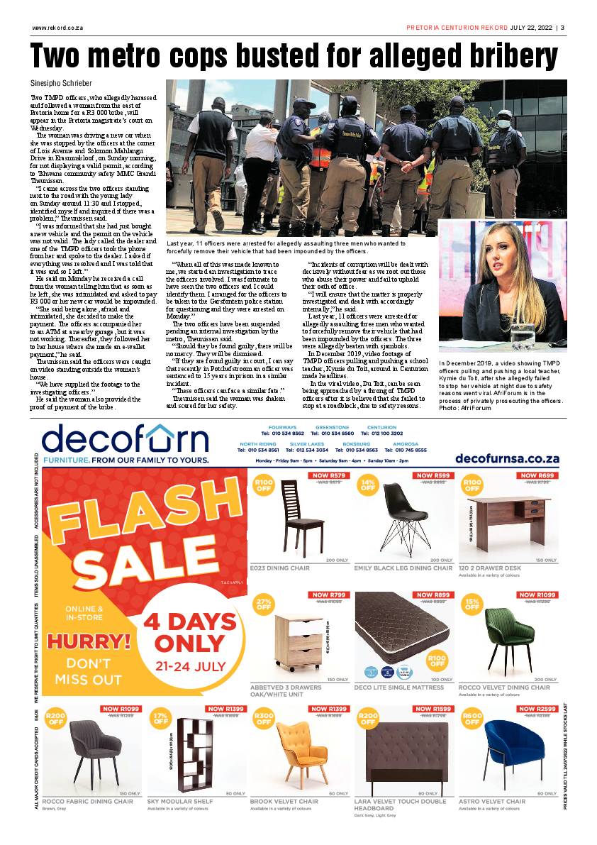Rekord Centurion 22 July 2022 page 3