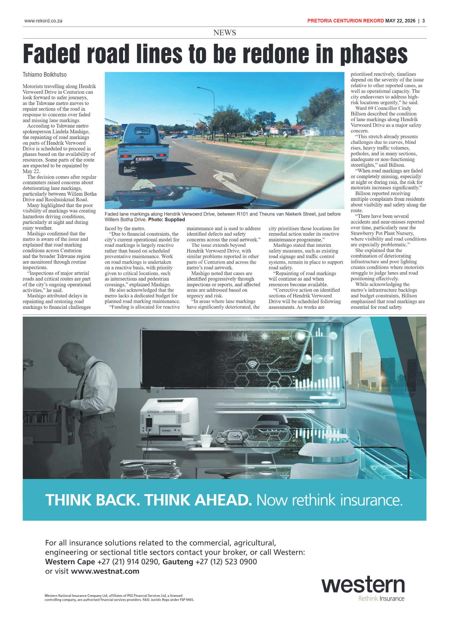 Rekord Centurion 22 May 2026 page 3