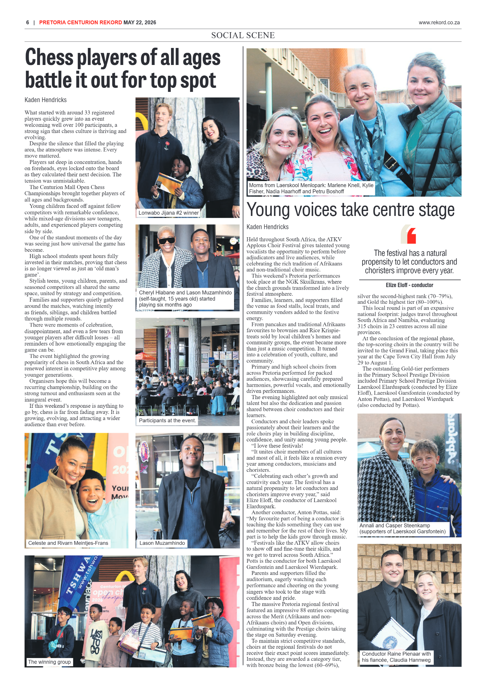 Rekord Centurion 22 May 2026 page 6