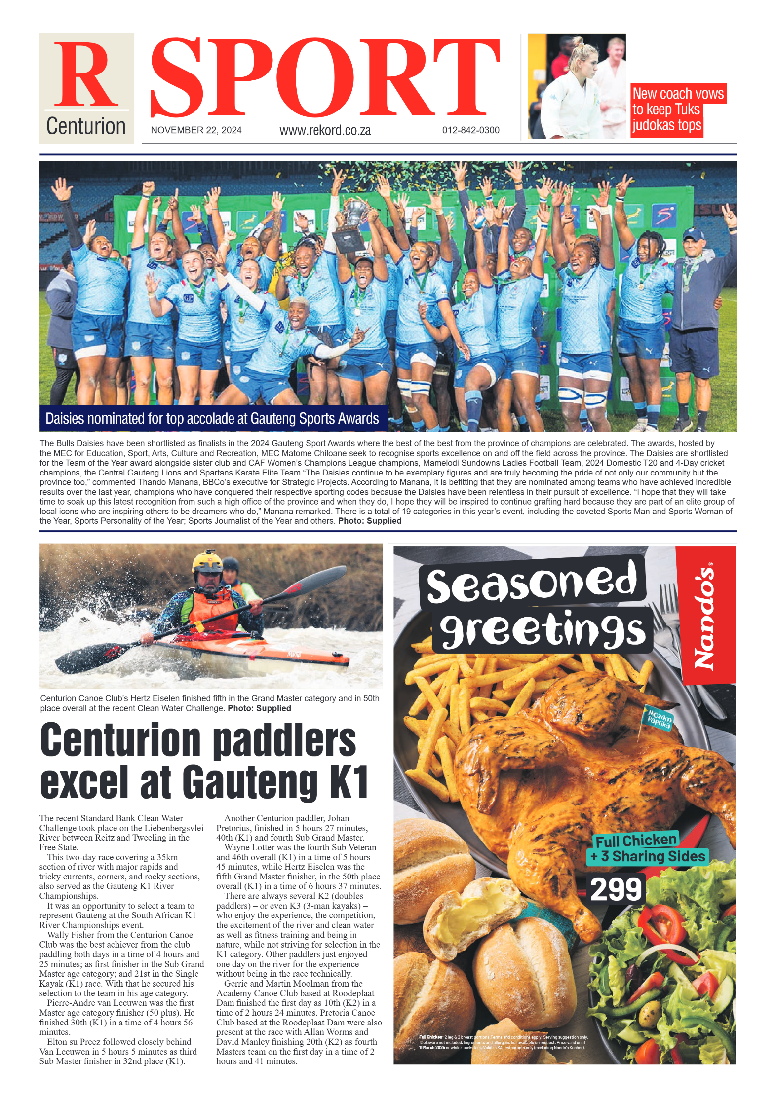 Rekord Centurion 22 November 2024 page 12
