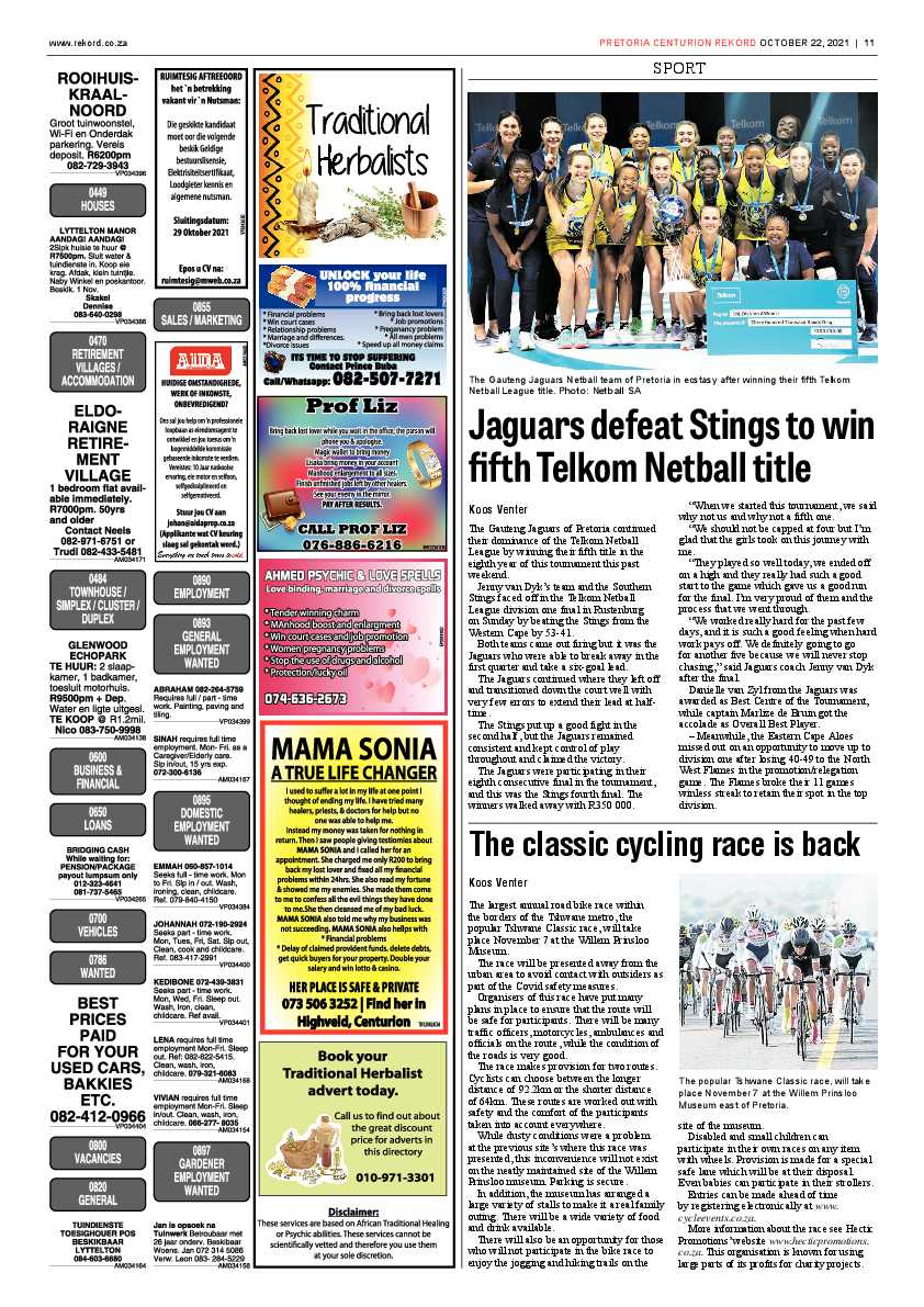 Rekord Centurion 22 October 2021 page 11