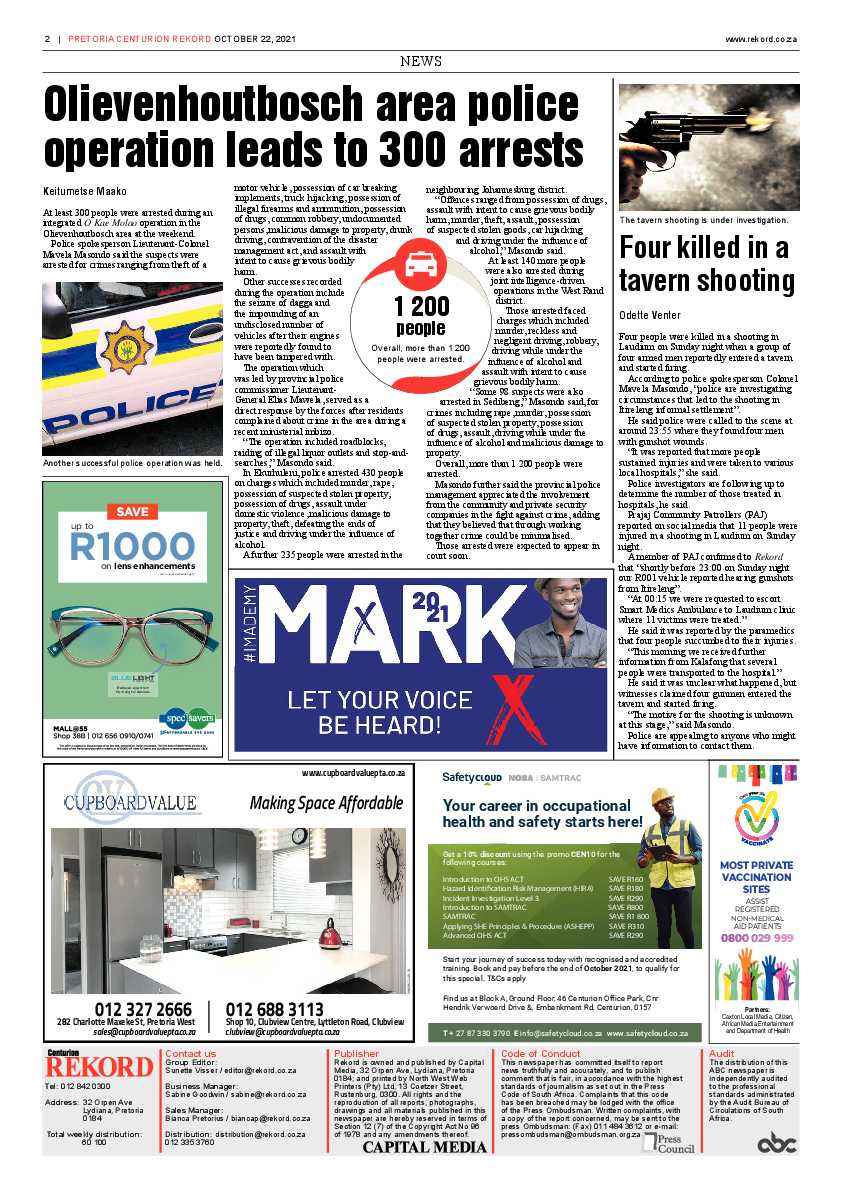 Rekord Centurion 22 October 2021 page 2