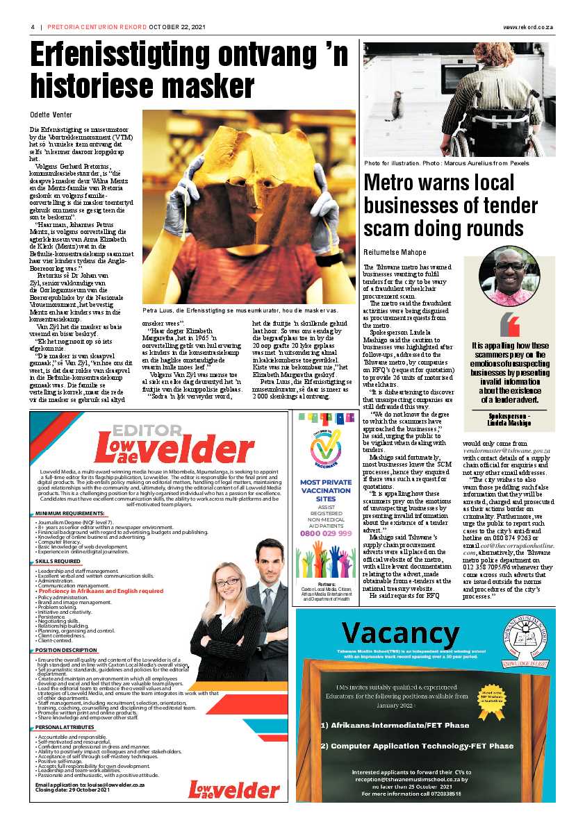 Rekord Centurion 22 October 2021 page 4