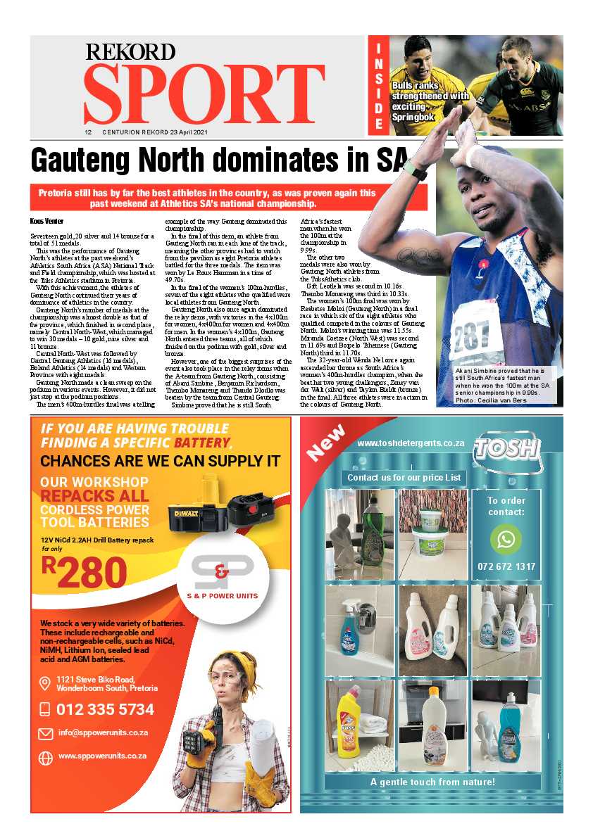 Rekord Centurion 23 April 2021 page 12