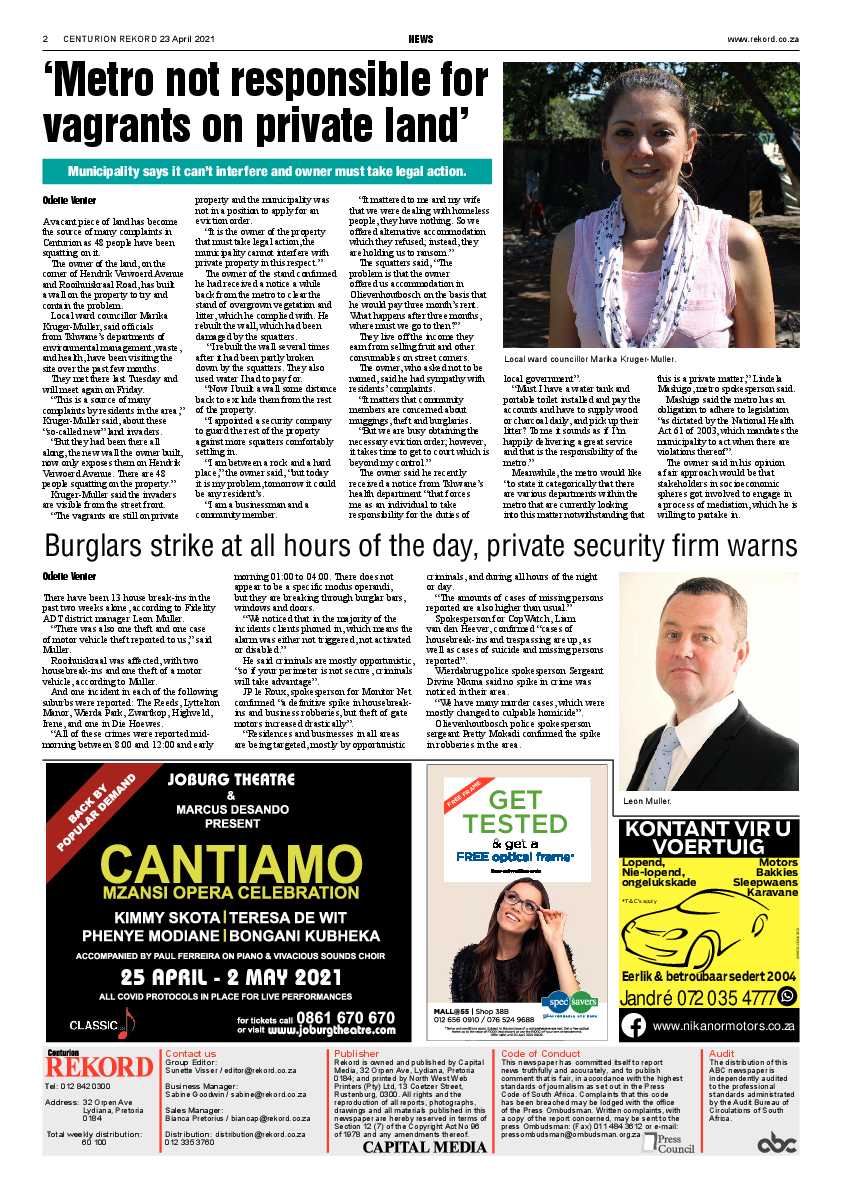 Rekord Centurion 23 April 2021 page 2