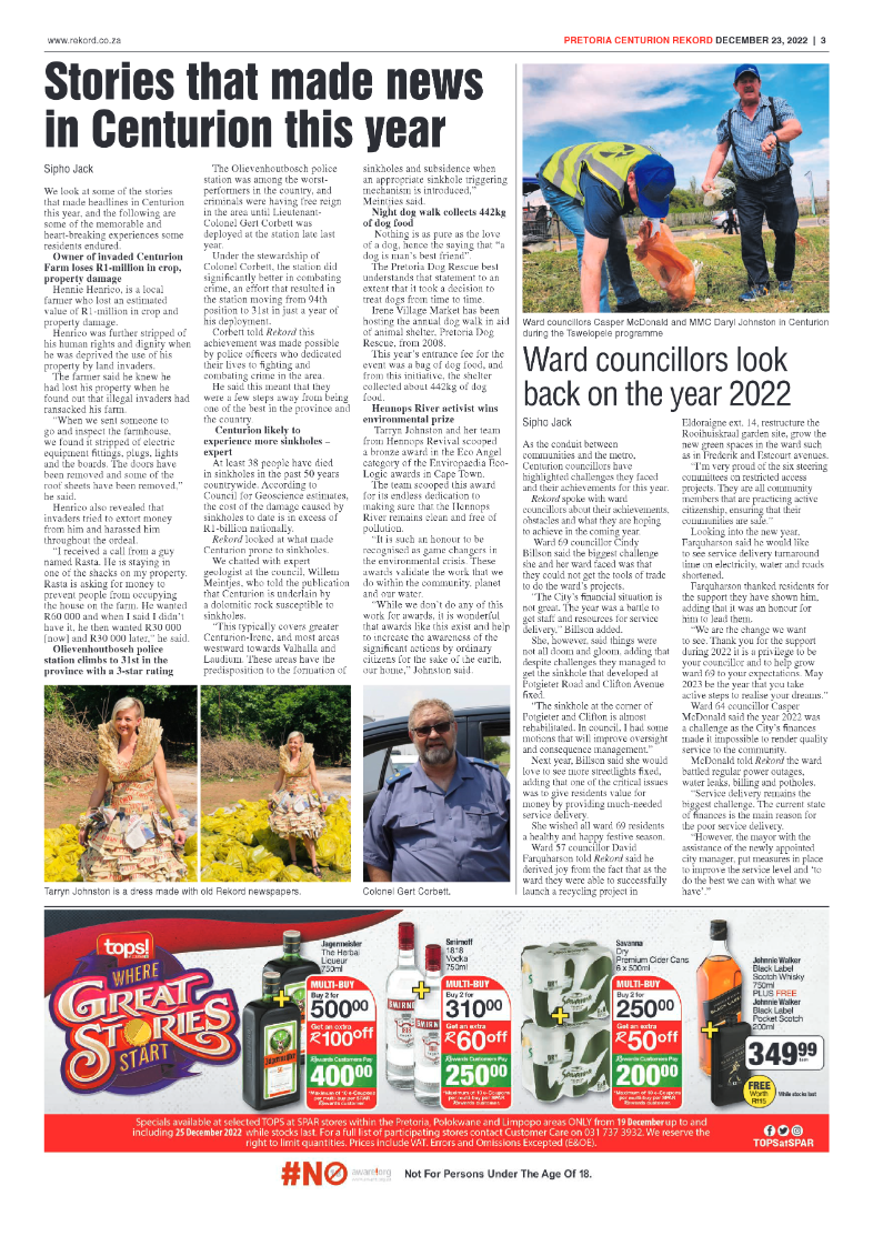 Rekord Centurion 23 December 2022 page 3