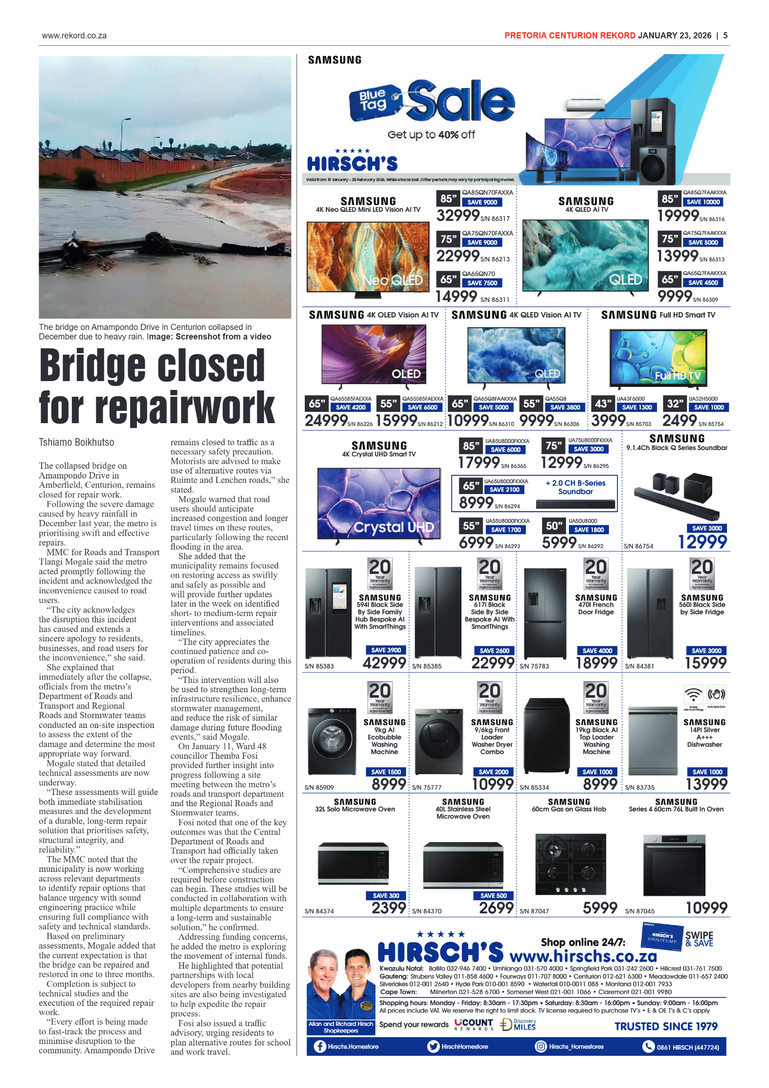 Rekord Centurion 23 January 2026 page 5