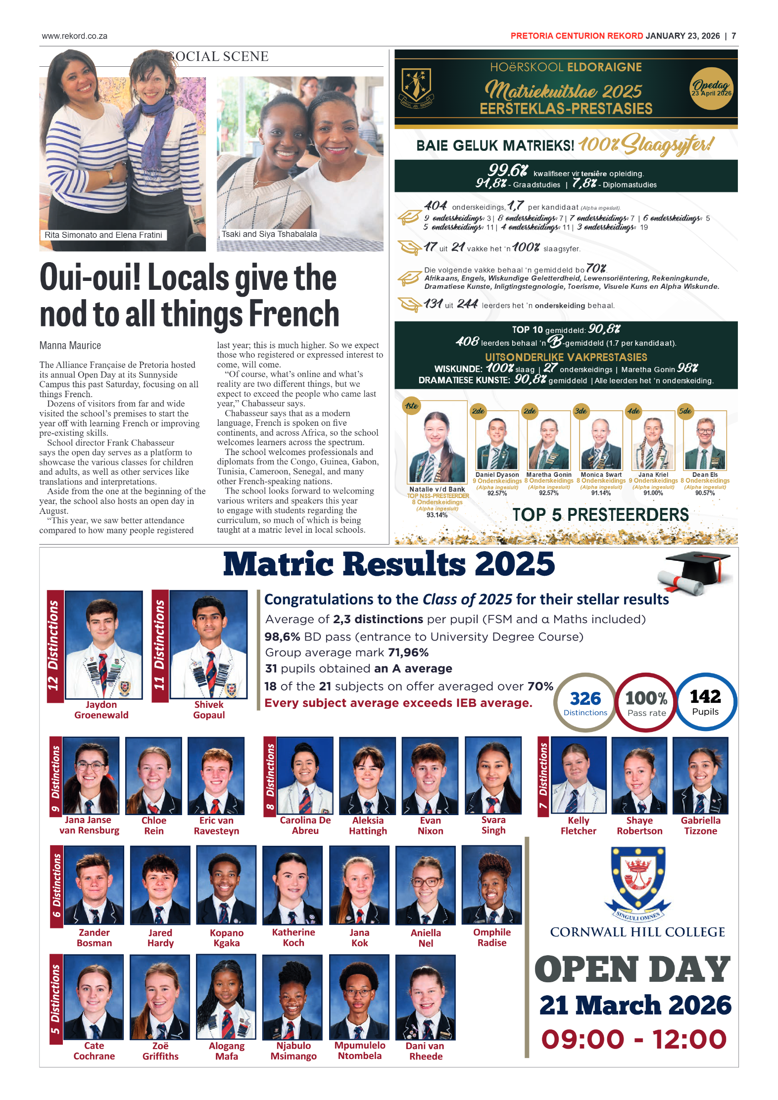 Rekord Centurion 23 January 2026 page 7