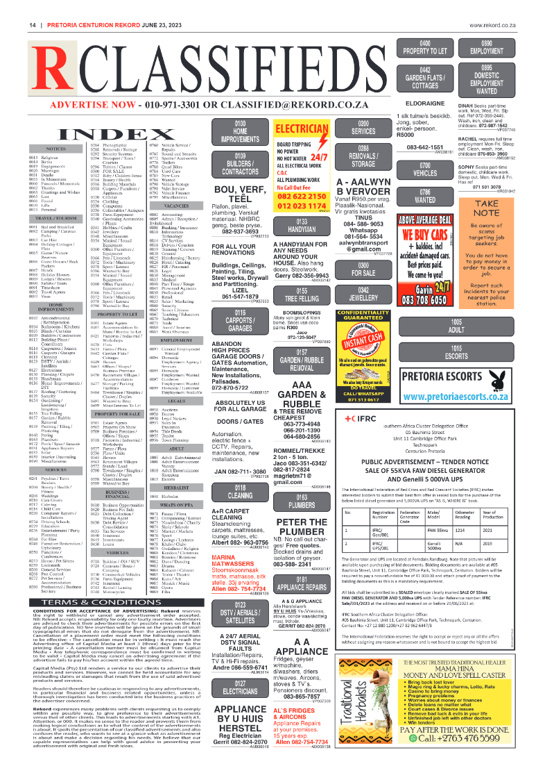 Rekord Centurion 23 June 2023 page 14