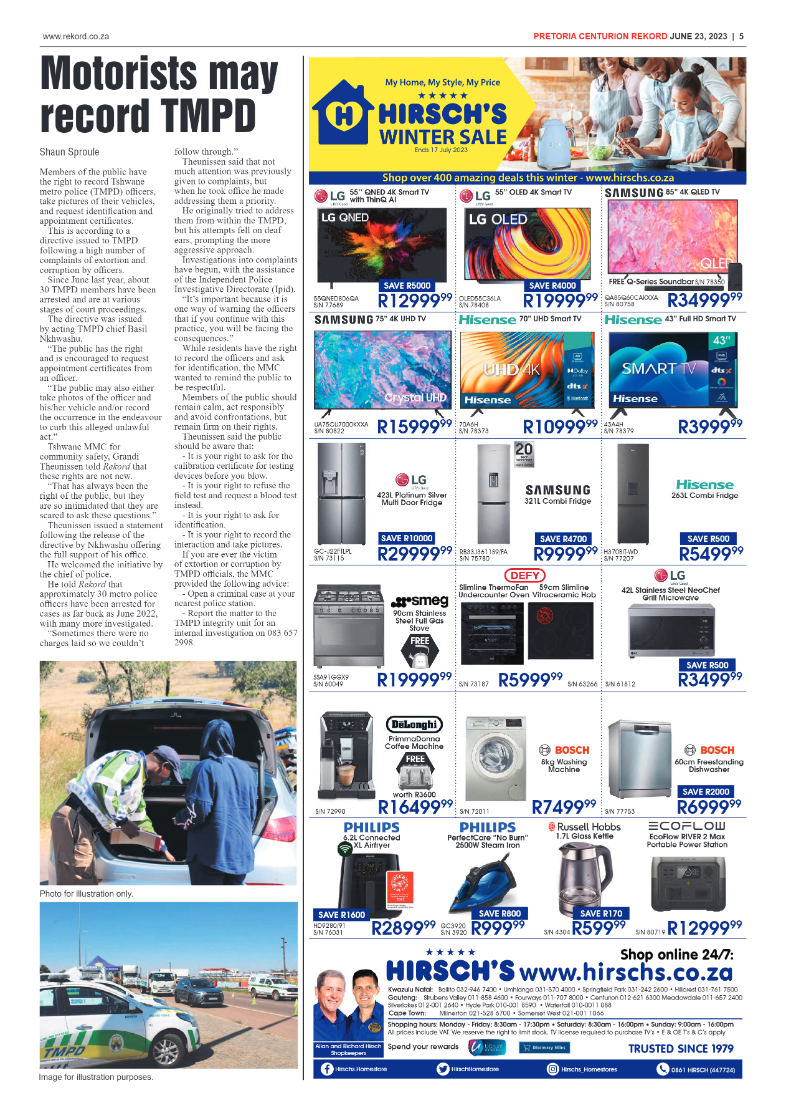 Rekord Centurion 23 June 2023 page 5