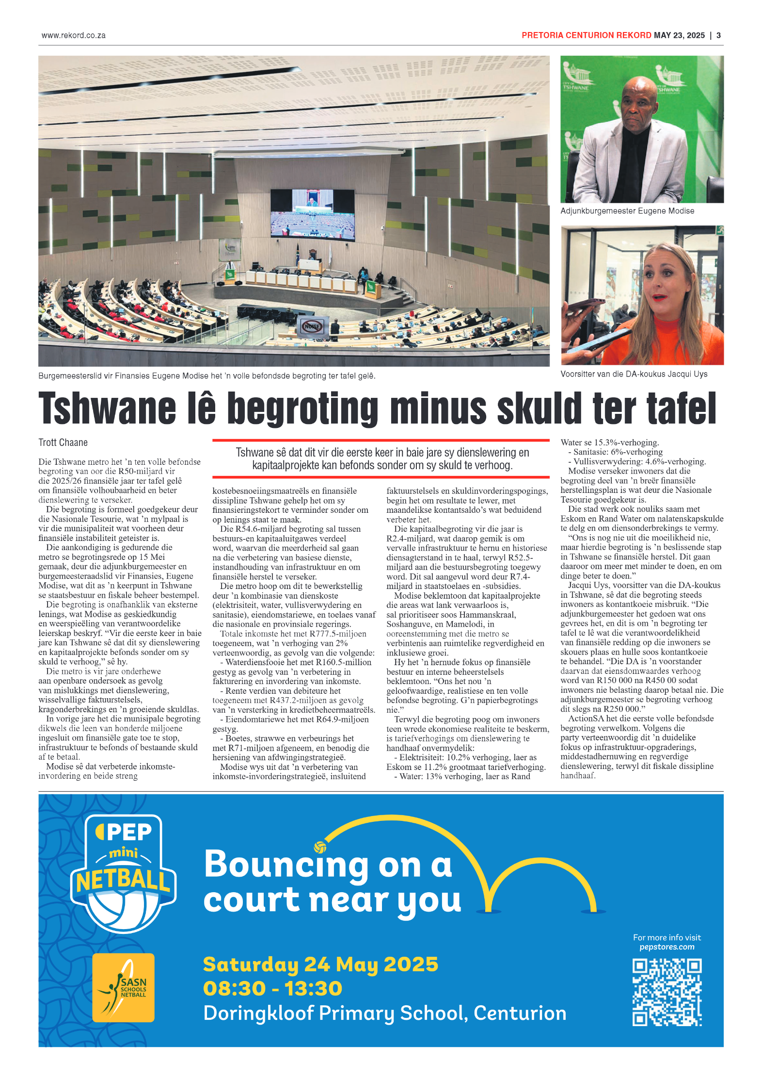Rekord Centurion 23 May 2025 page 3