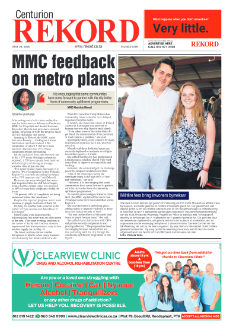 Rekord Centurion 23 May 2025